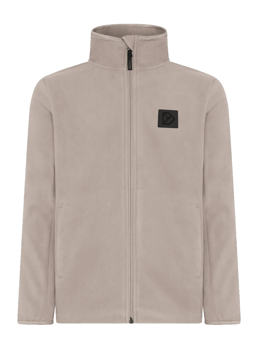 Didriksons - Malakit Windproof Kids' Full-Zip - sweatshirts - ash brown - 1