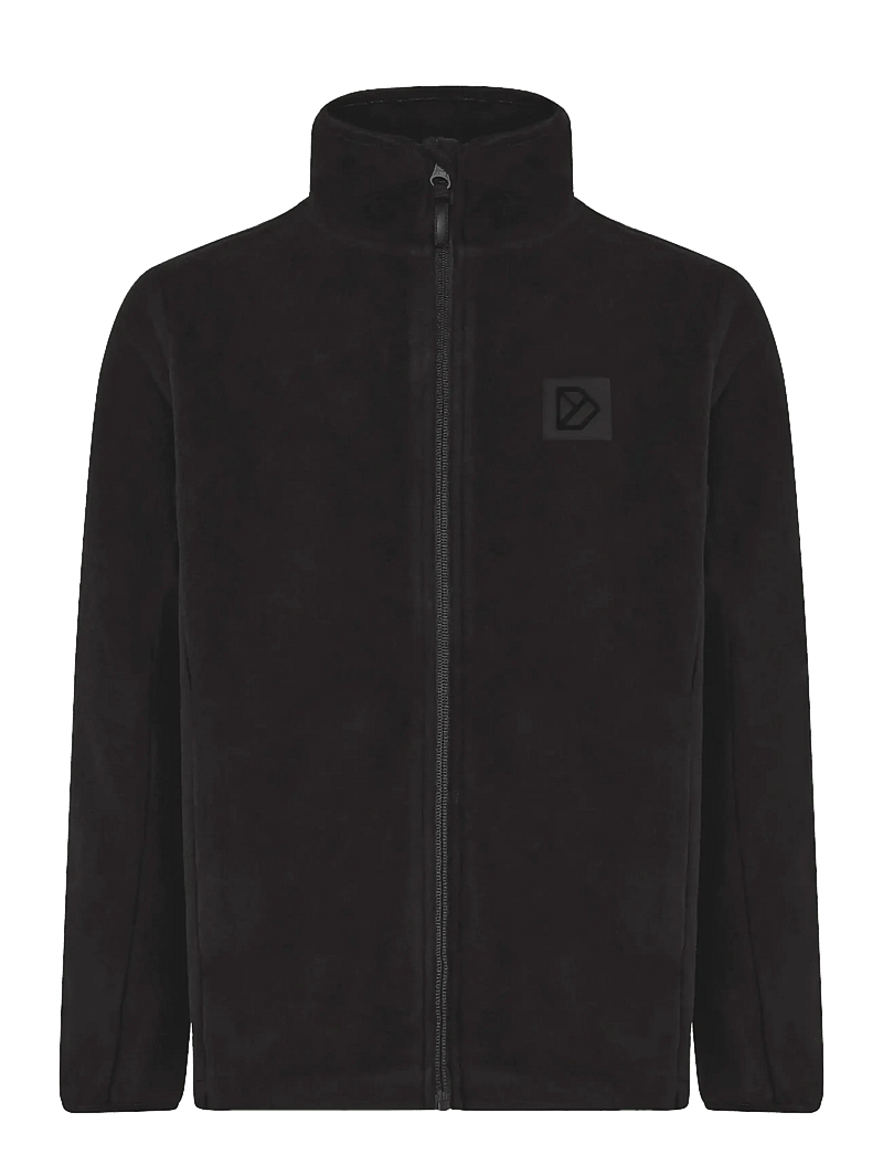Didriksons - Malakit Windproof Kids' Full-Zip - sweatshirts - black - 1