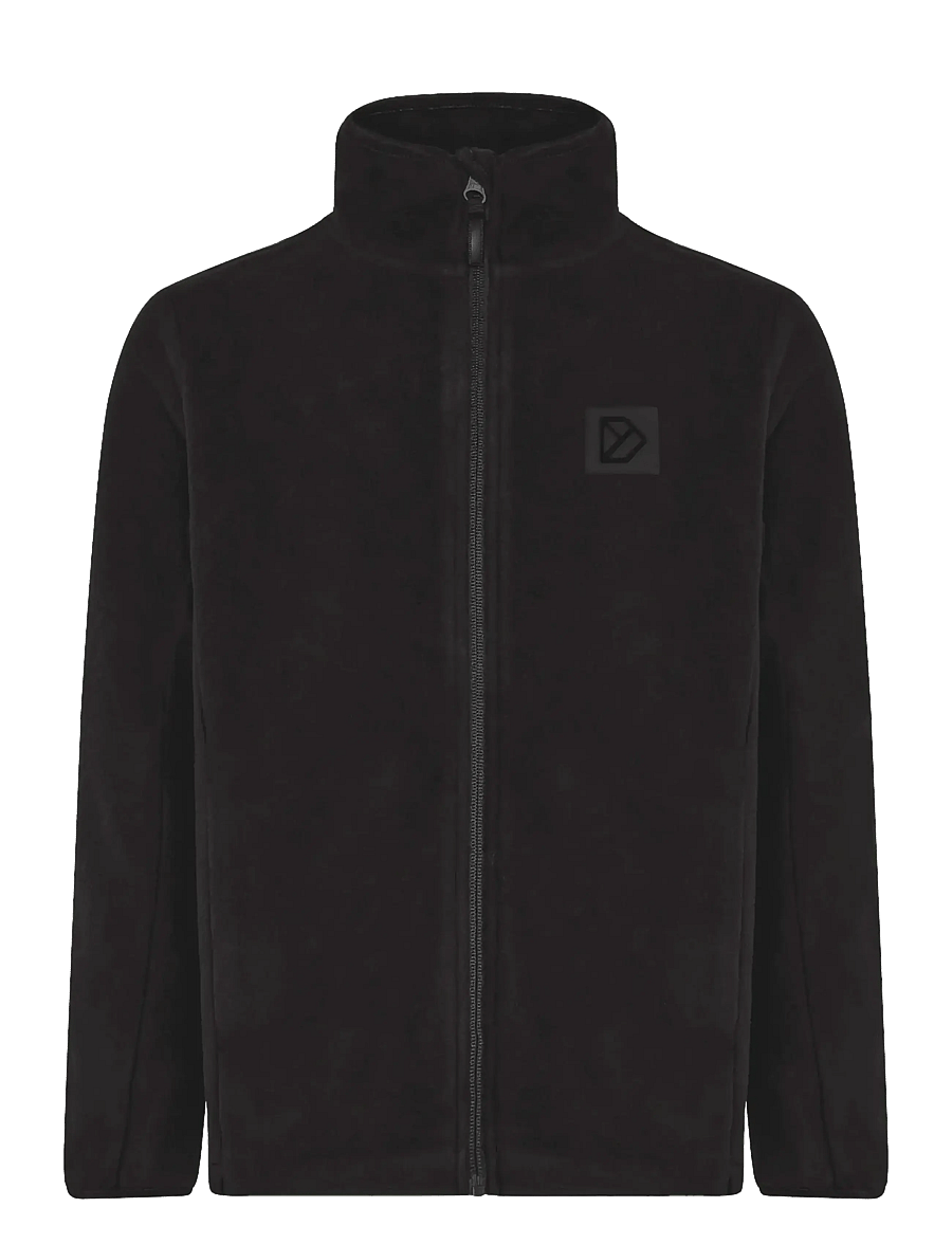 Didriksons - Malakit Windproof Kids' Full-Zip - dressipluusid - black - 1