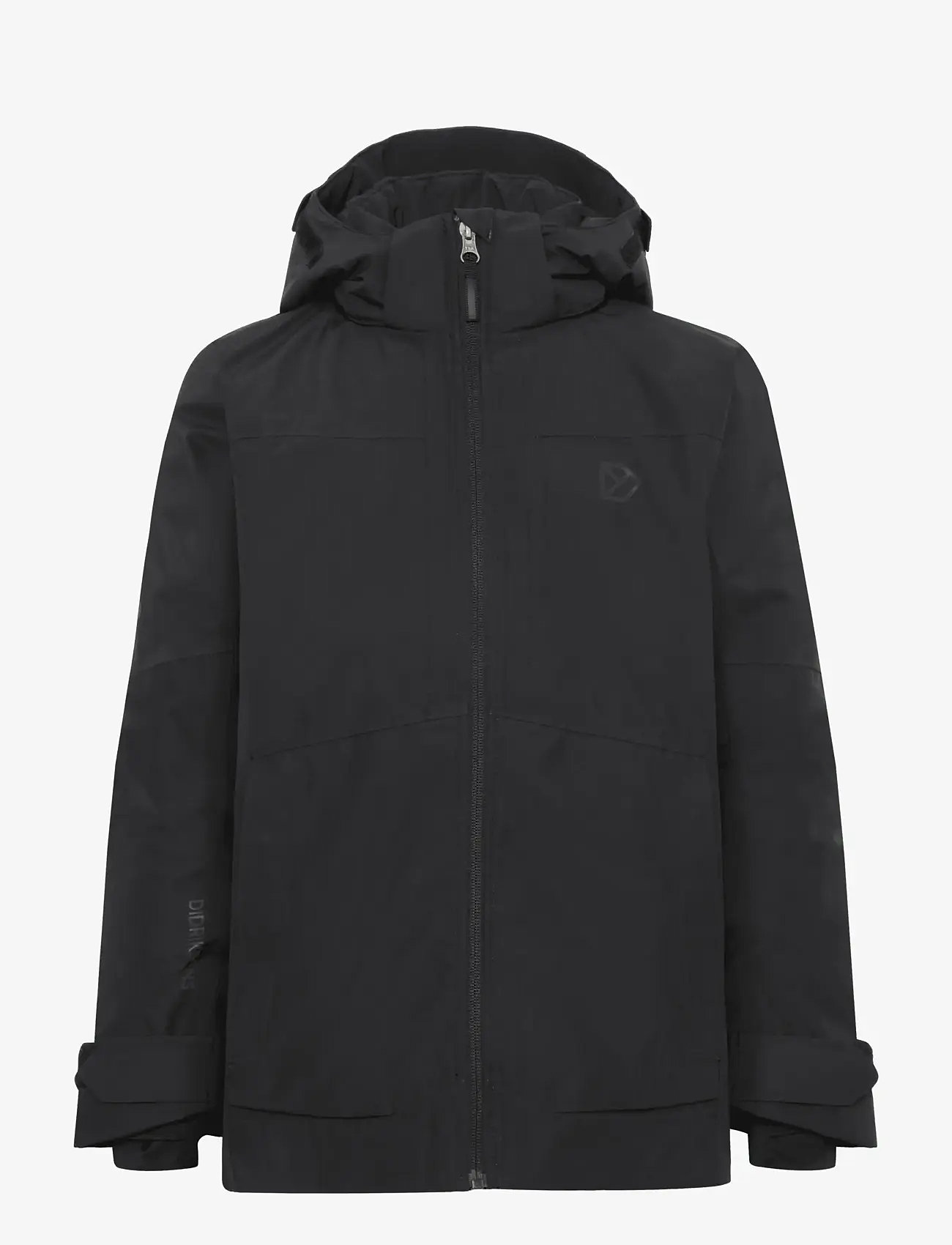 Didriksons - Dolomit Kids' Jacket - Üleriided - black - 0