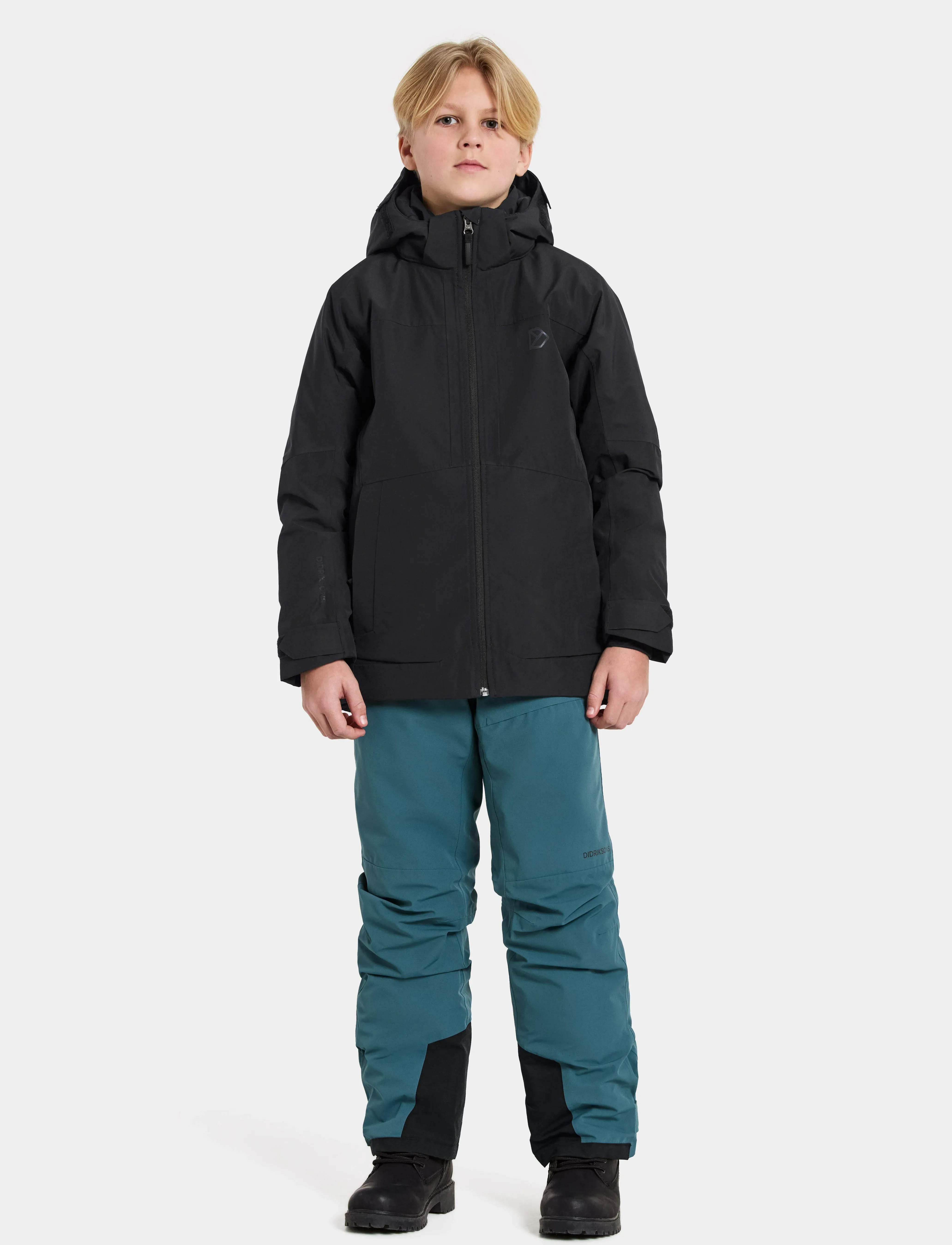 Didriksons - DOLOMIT KIDS JKT 3 - jacken & mäntel - black - 3