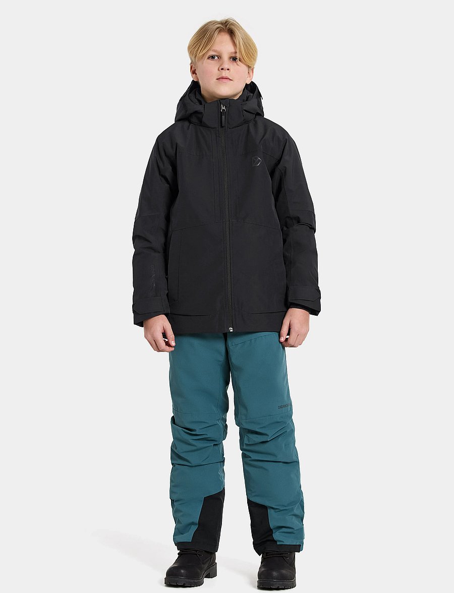 Didriksons - DOLOMIT KIDS JKT 3 - outdoor - black - 3