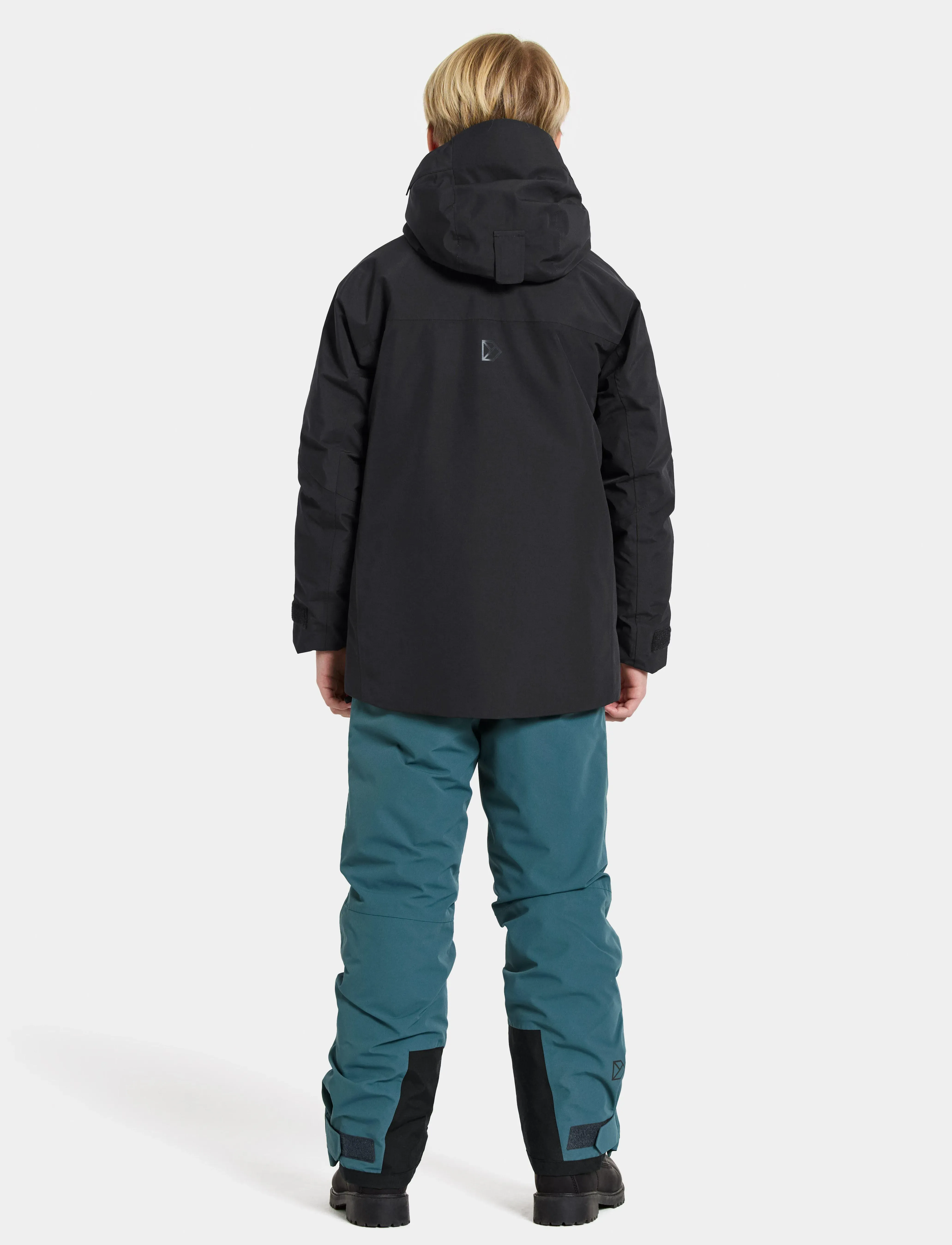 Didriksons - DOLOMIT KIDS JKT 3 - jacken & mäntel - black - 4
