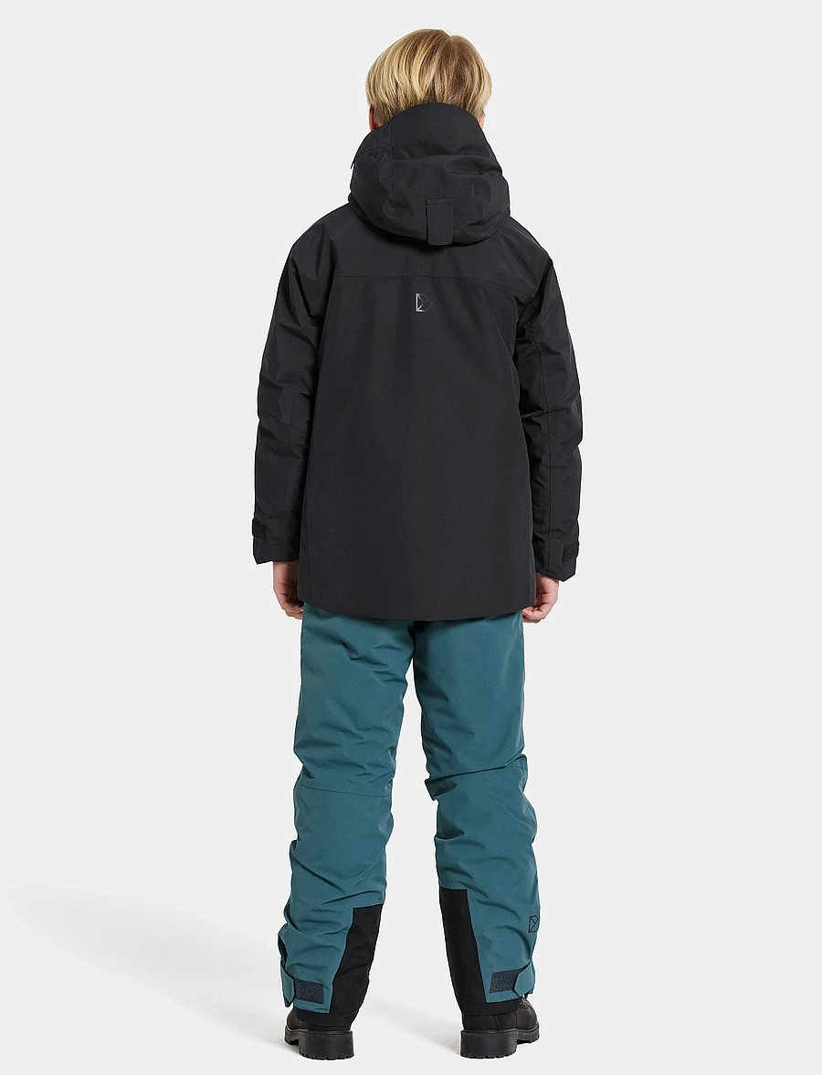 Didriksons - DOLOMIT KIDS JKT 3 - outdoor - black - 4
