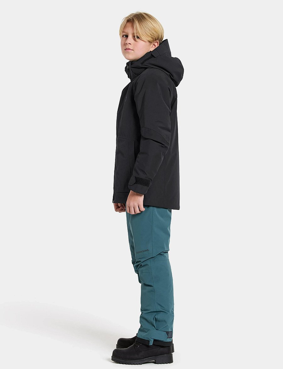Didriksons - DOLOMIT KIDS JKT 3 - outdoor - black - 5