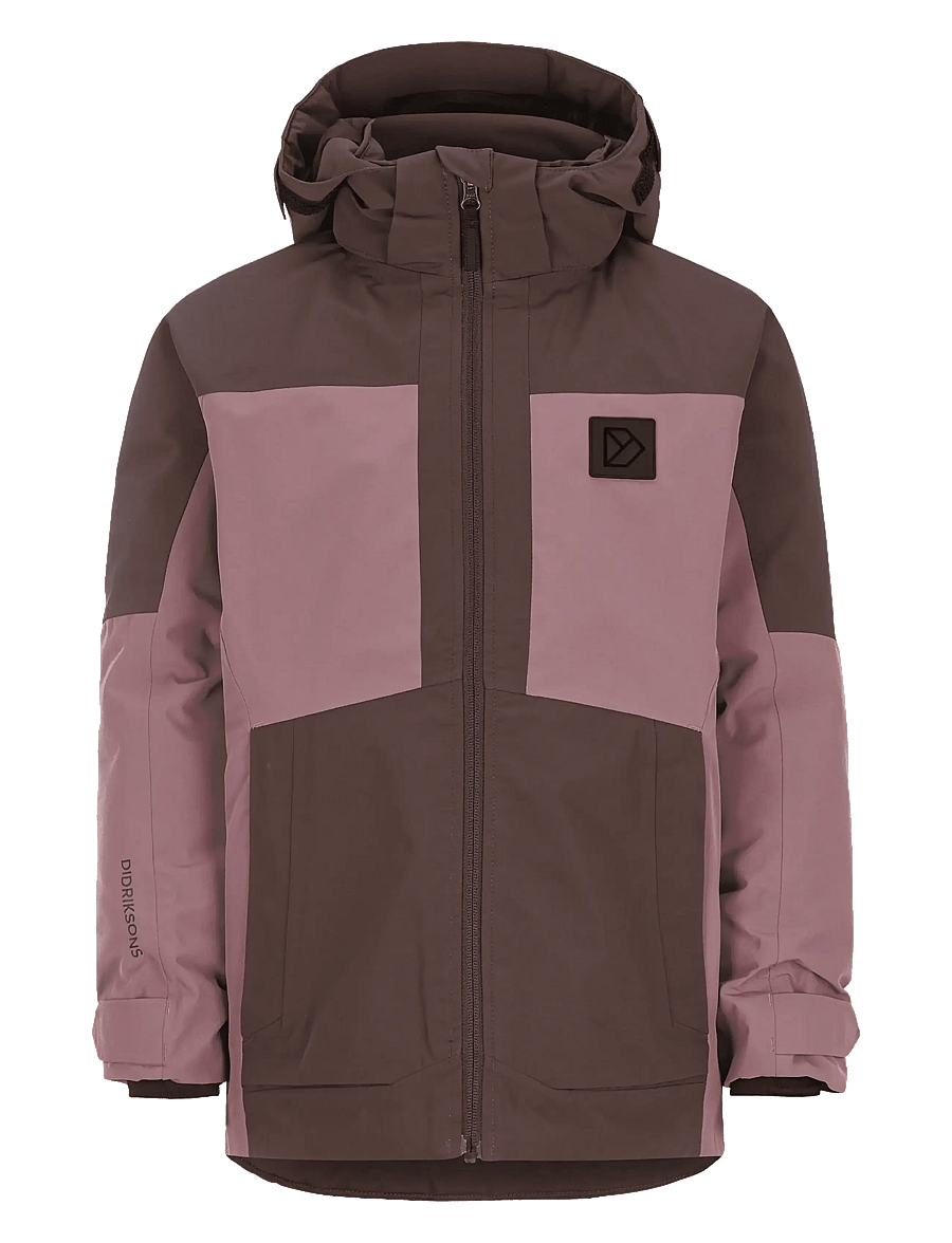 Didriksons - Dolomit Kids' Jacket - suusajoped - dulse pink - 1