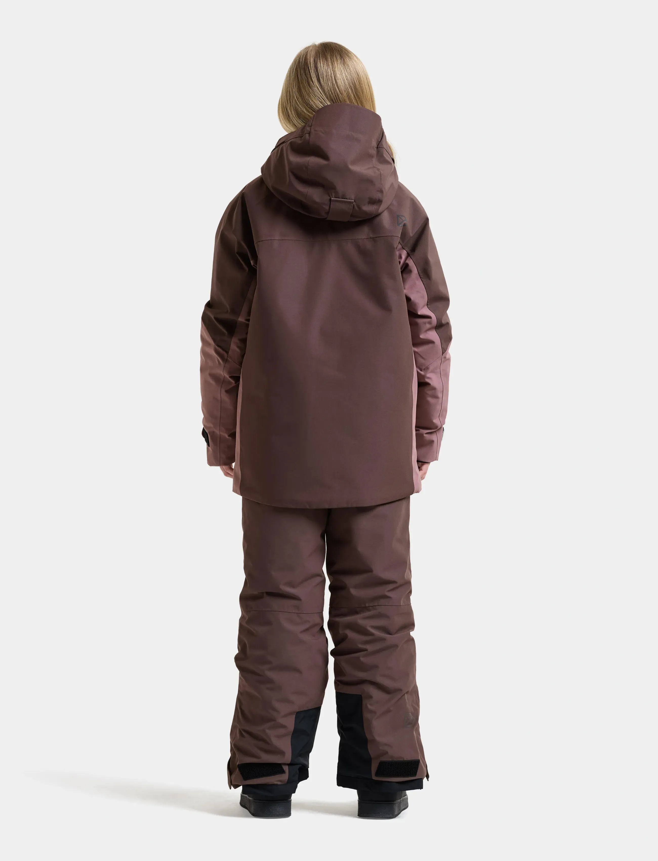 Didriksons - Dolomit Kids' Jacket - suusajoped - dulse pink - 4
