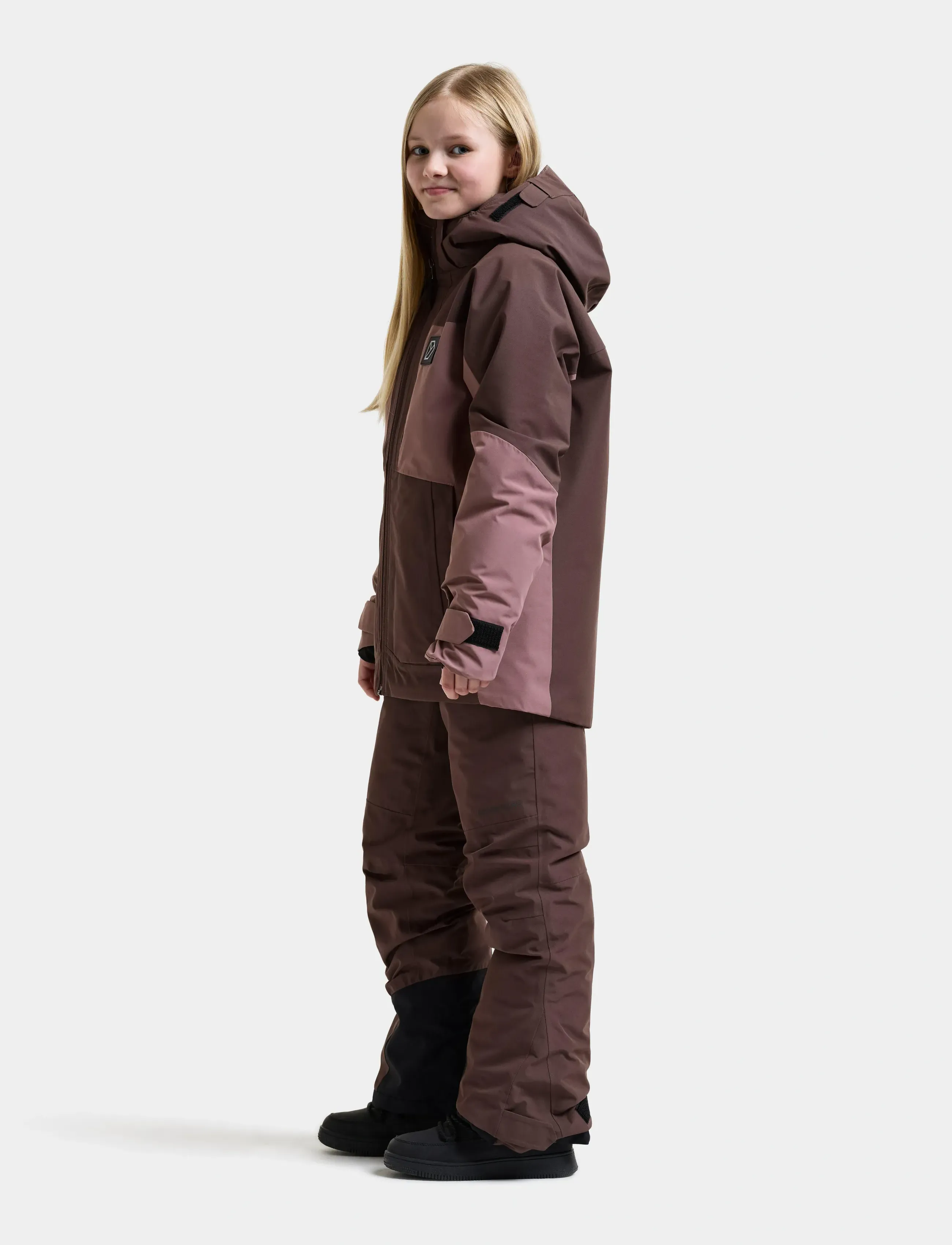 Didriksons - Dolomit Kids' Jacket - suusajoped - dulse pink - 5