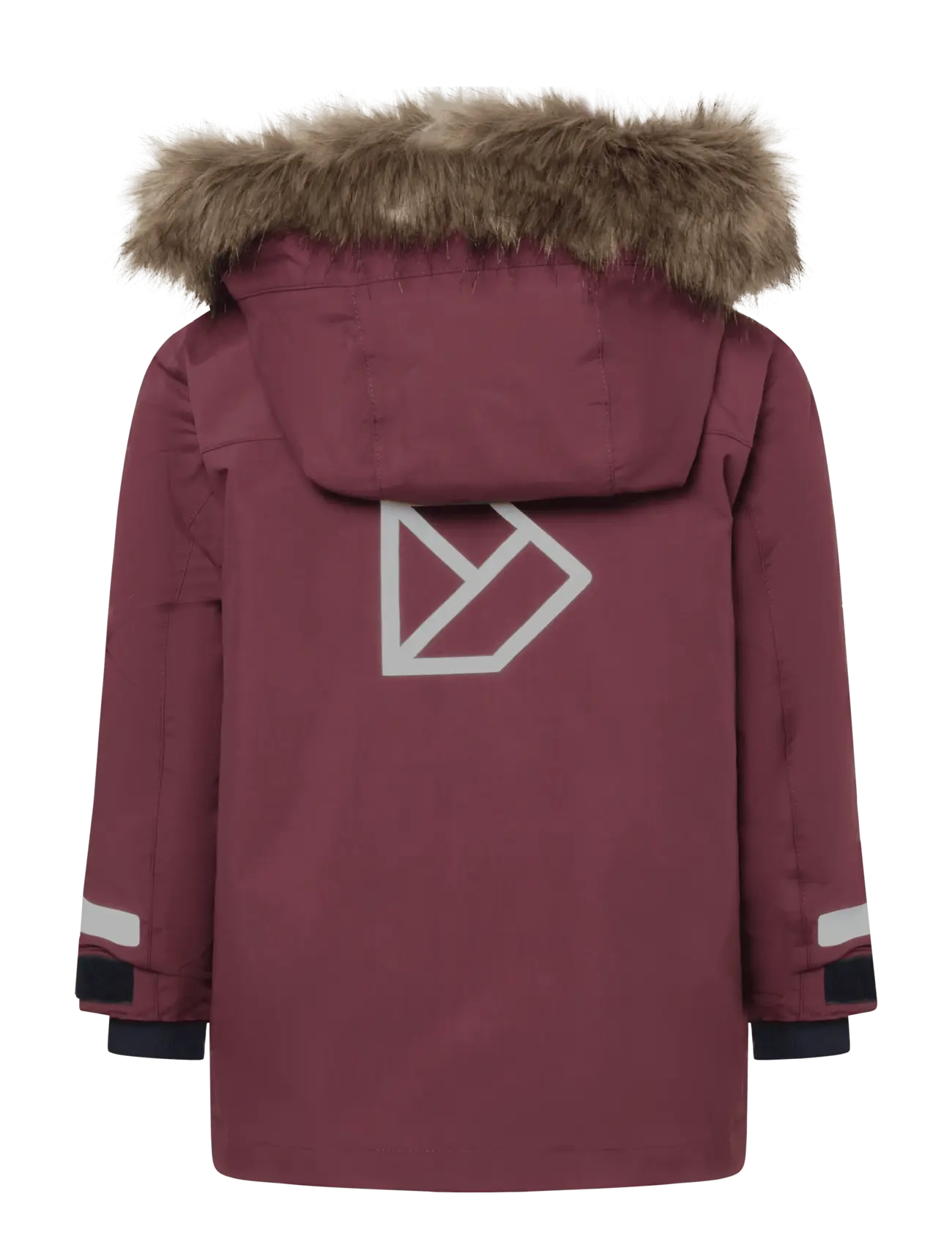 Didriksons - BJÄRVEN KIDS PARKA 4 - isolerte jakker - anemon red - 2