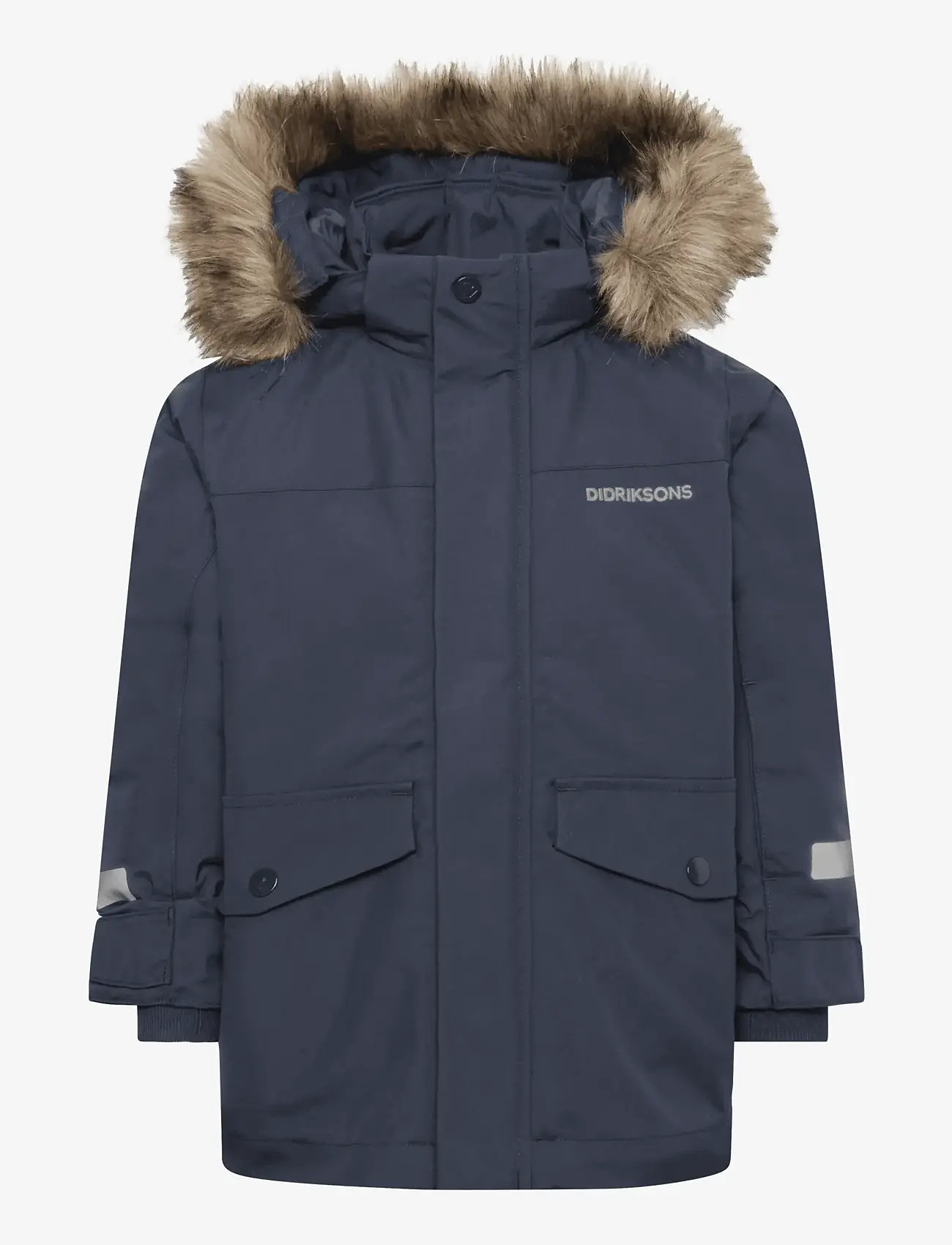Didriksons - BJÄRVEN KIDS PARKA 4 - isolierte jacken - navy - 1