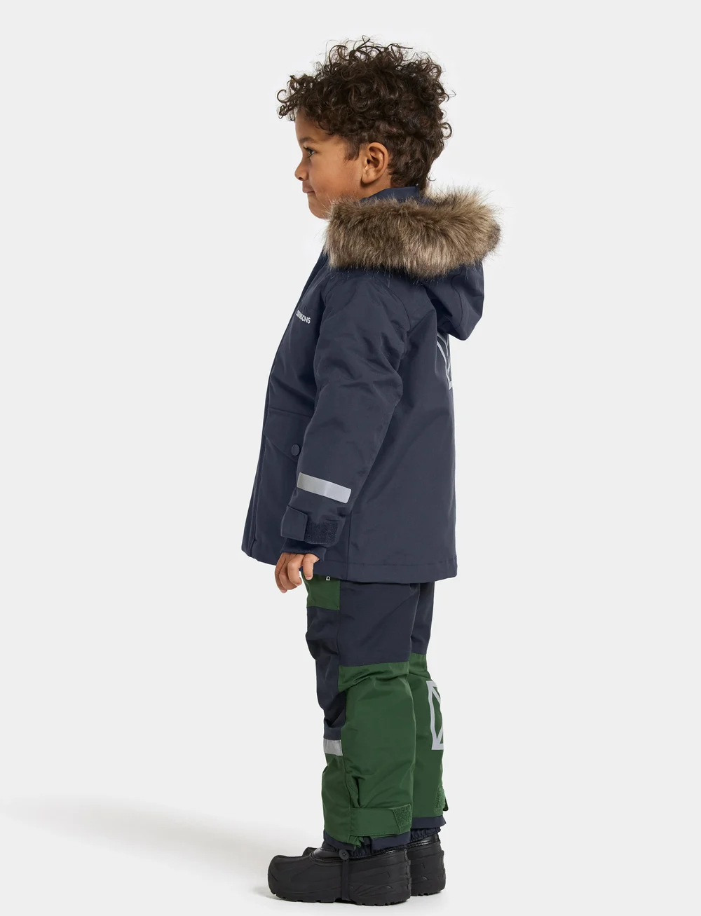 Didriksons - BJÄRVEN KIDS PARKA 4 - isolerade jackor - navy - 5
