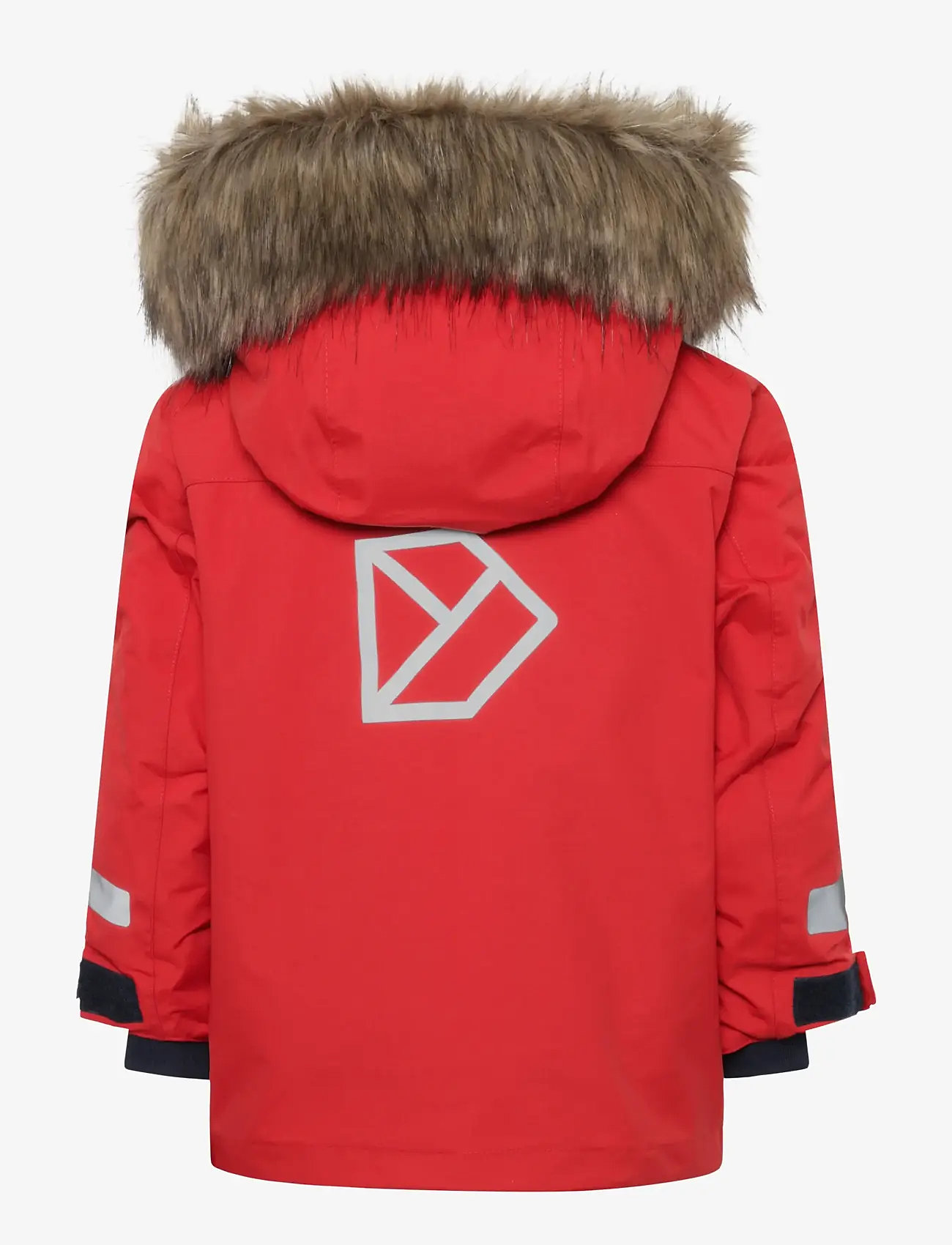 Didriksons - BJÄRVEN KIDS PARKA 4 - isolerade jackor - pomme red - 2