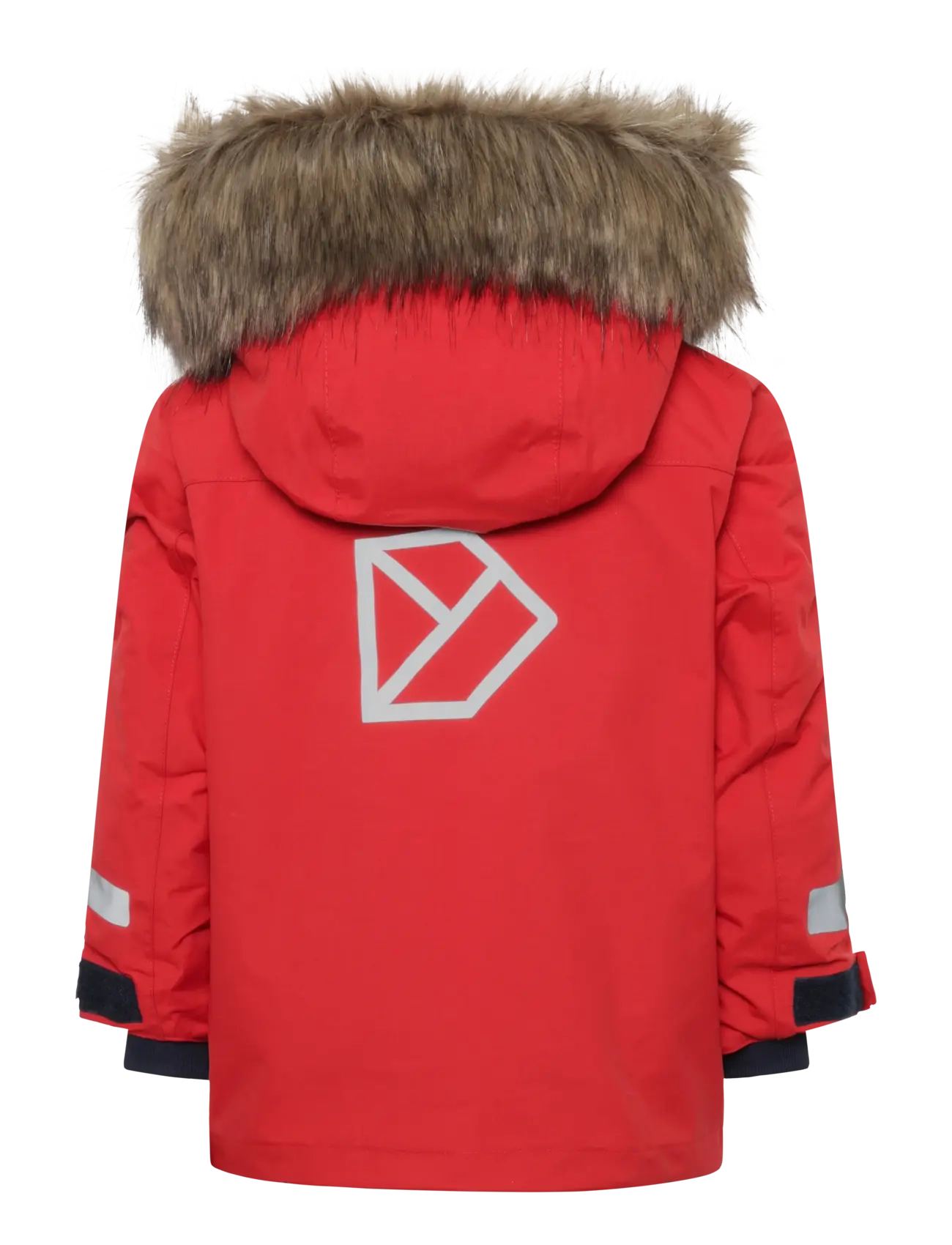 Didriksons - BJÄRVEN KIDS PARKA 4 - isolerade jackor - pomme red - 2