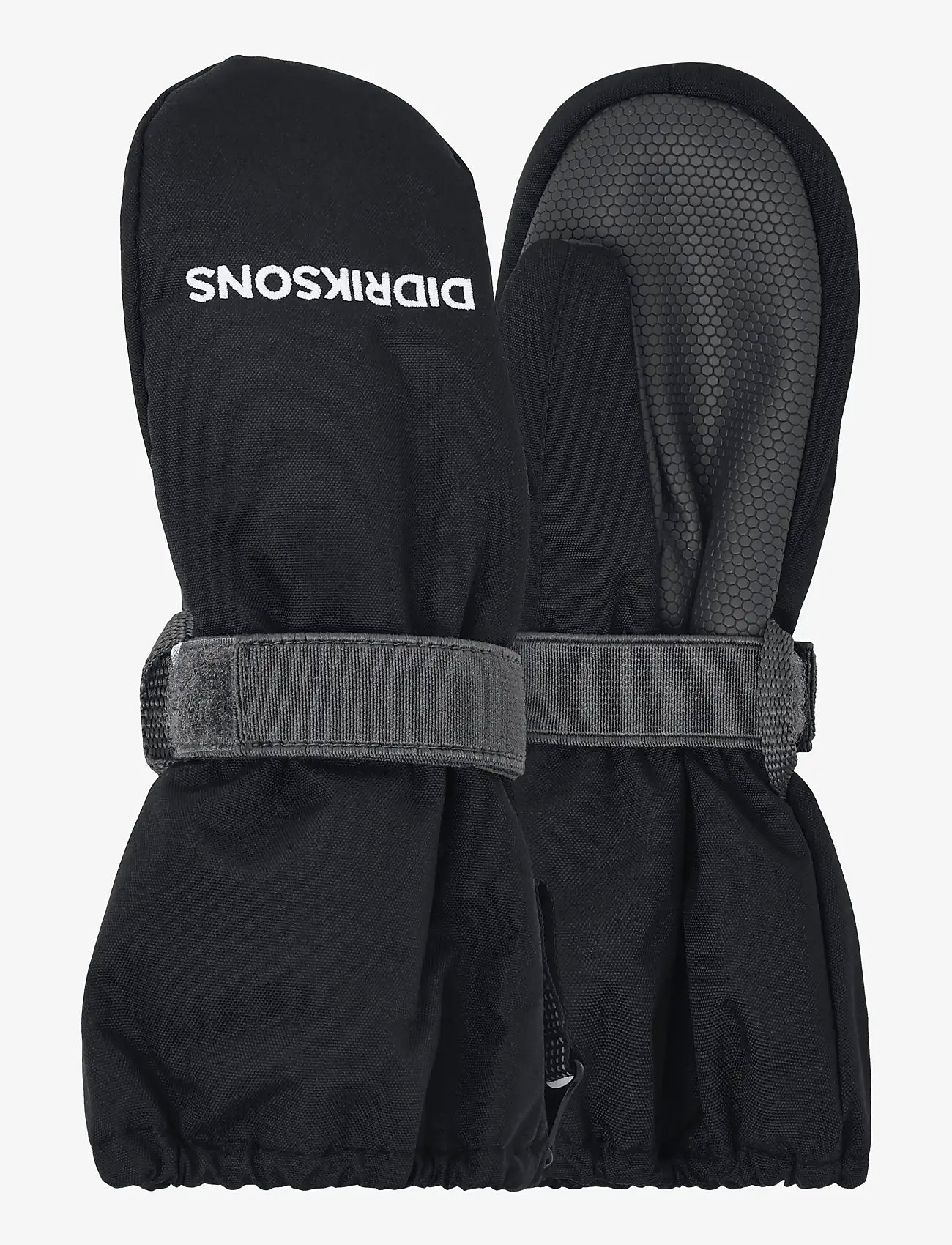 Didriksons - BIGGLES ZIP MITTEN 8 - black - 1