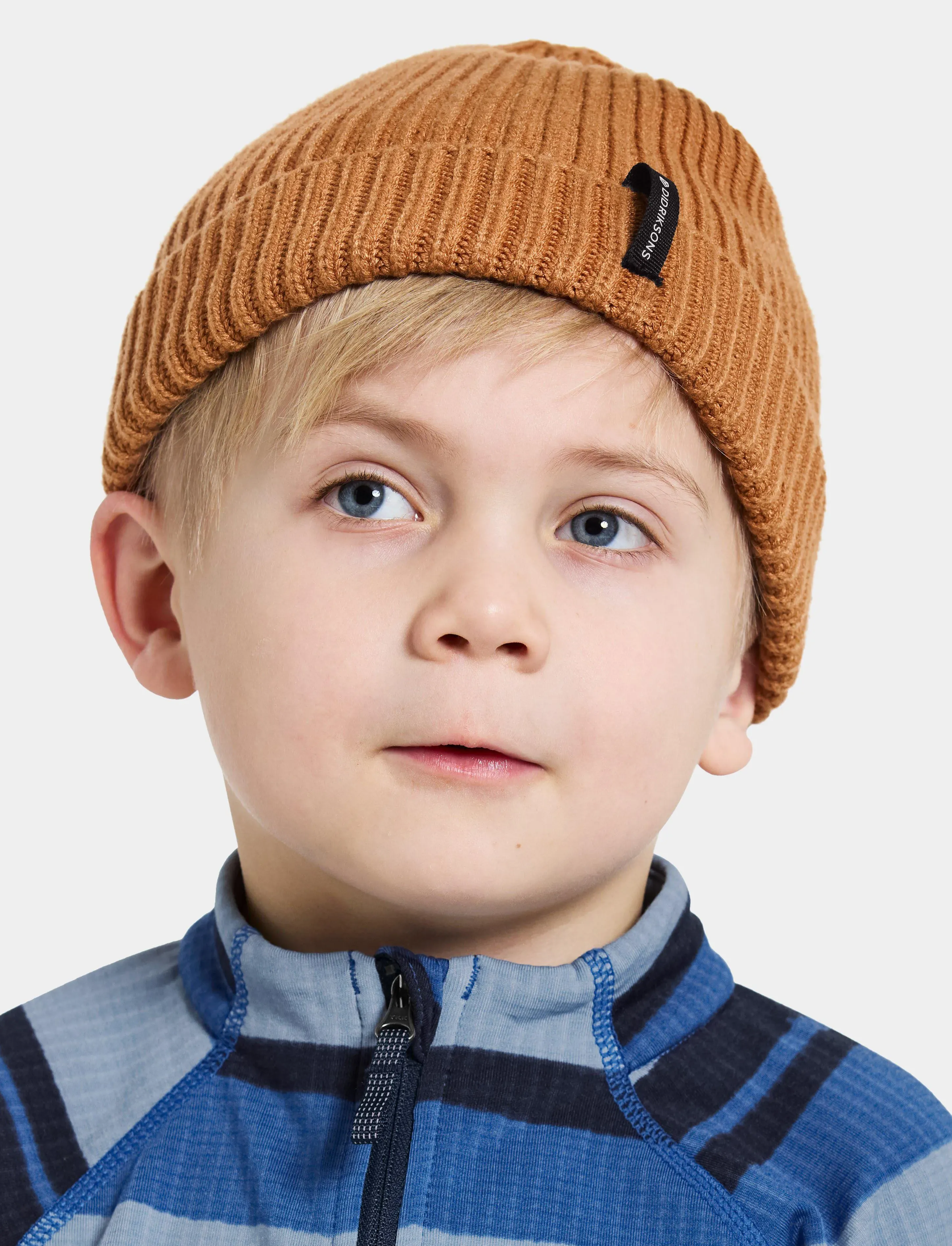 Didriksons BUS KIDS BEANIE 2 - Accessories - ALMOND TREE / orange