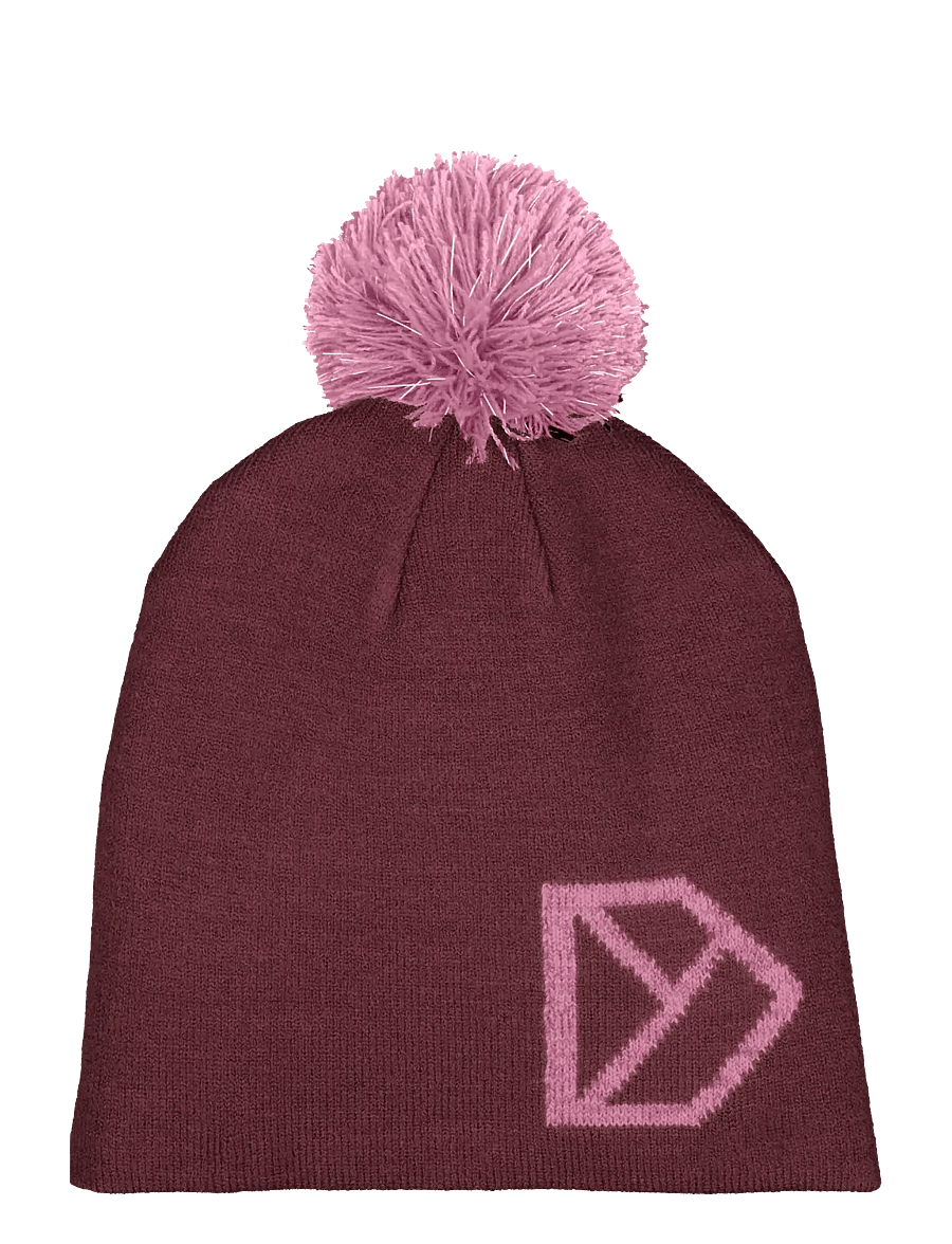 Didriksons - DROPI KIDS BEANIE 2 - beanie mütsid - anemon red - 0
