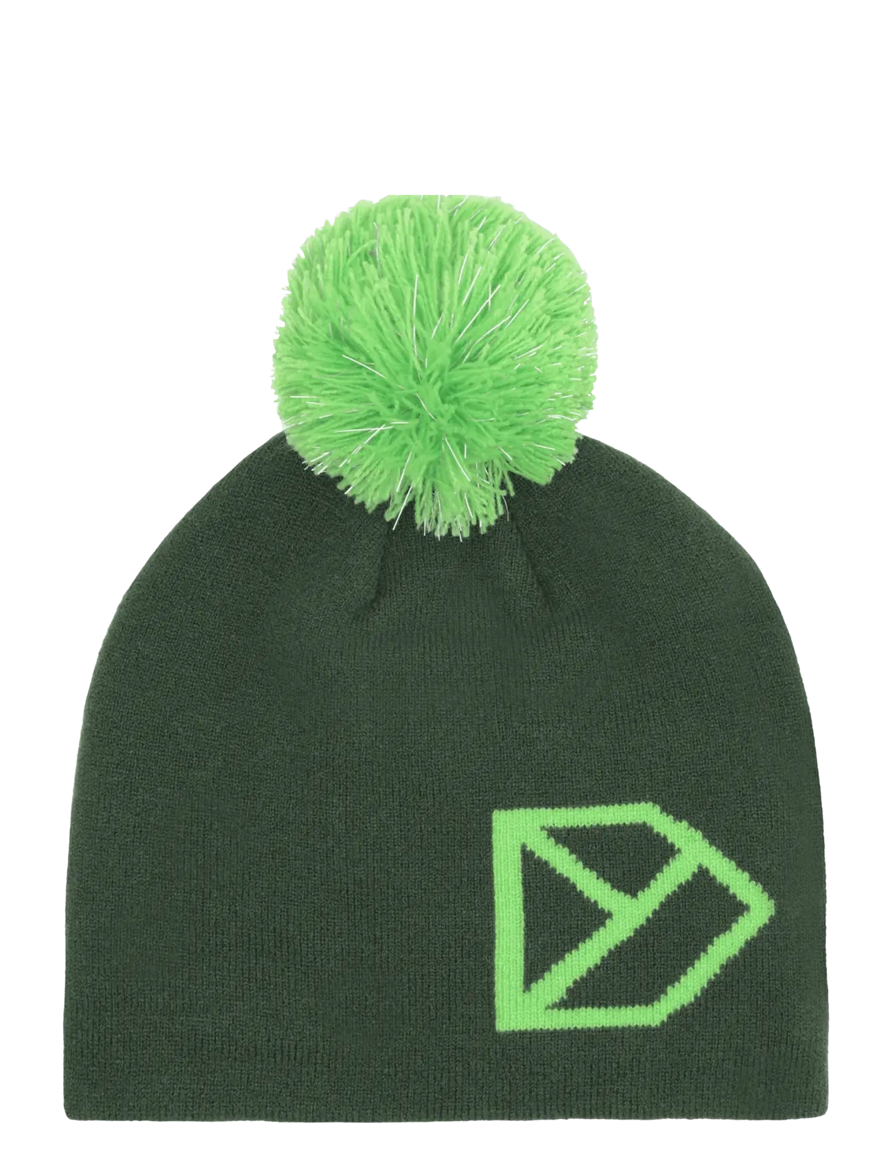 Didriksons DROPI KIDS BEANIE 2 - Accessoires - PINE GREEN / green