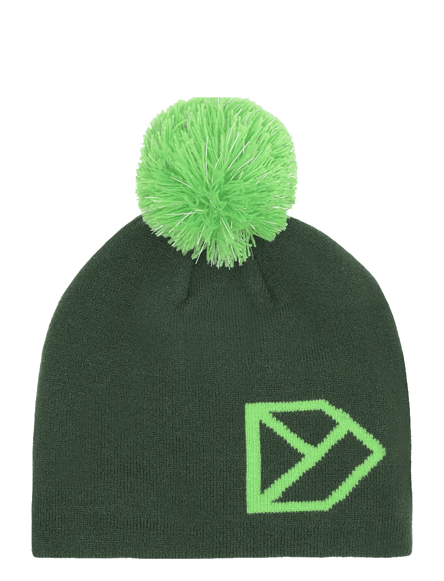 Didriksons - DROPI KIDS BEANIE 2 - beanies - pine green - 1