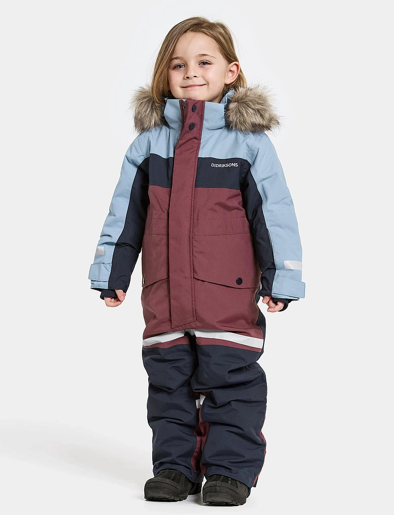 Didriksons - BJÄRVEN KDS COVER 4 - ytterkläder - anemon red - 0