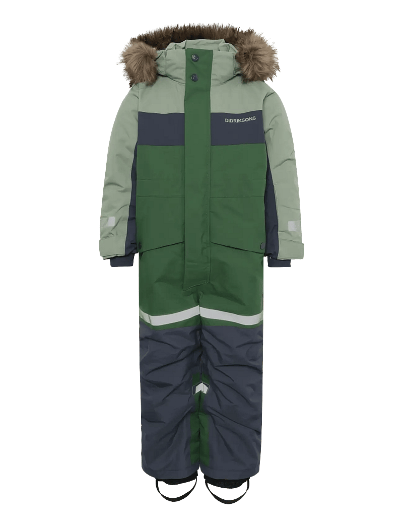 Didriksons - BJÄRVEN KDS COVER 4 - overtøj - light moss - 1