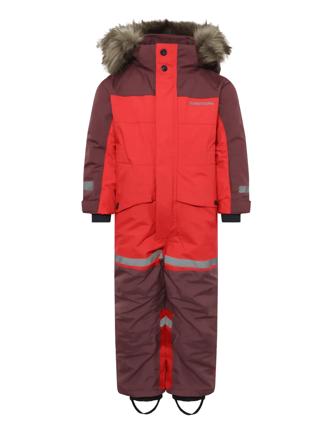 Didriksons BJÄRVEN KDS COVER 4 - Overalls - POMME RED / red