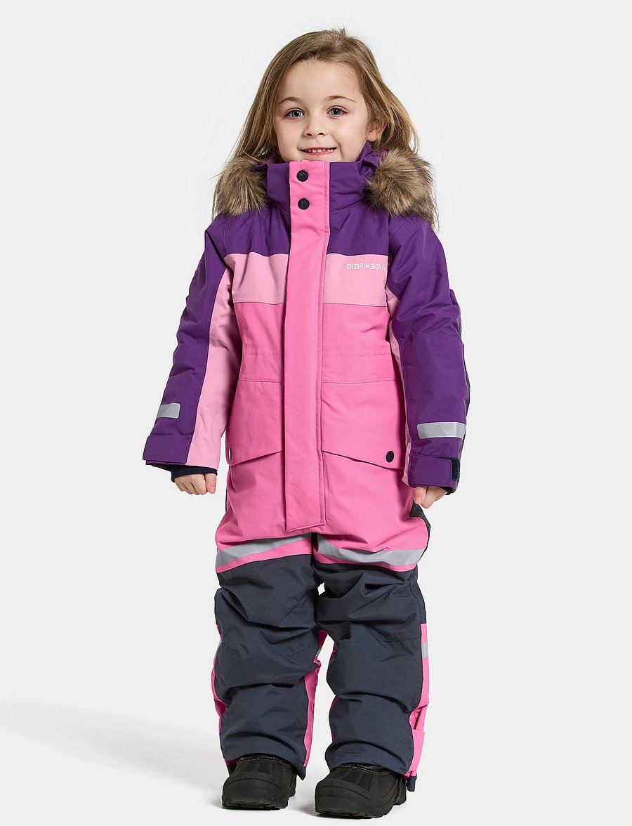 Didriksons - BJÄRVEN KDS COVER 4 - outdoor - sweet pink - 0