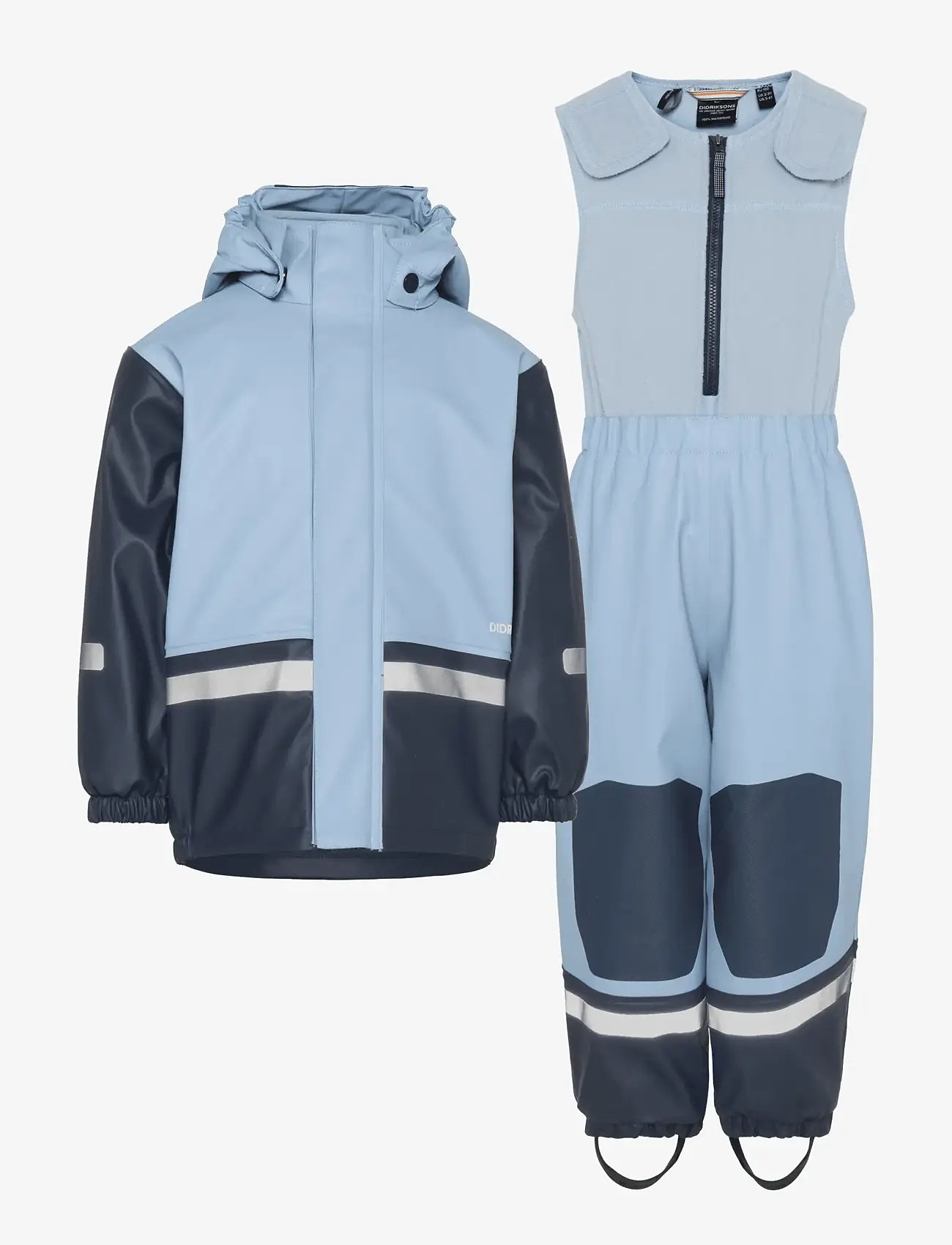 Didriksons - Boardman Kids' Set Galon® - regnsæt - cloud blue - 0