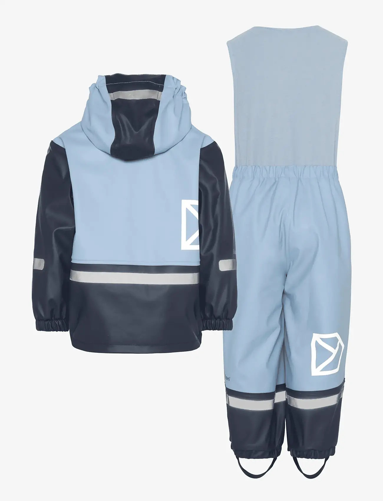 Didriksons - Boardman Kids' Set Galon® - regnsæt - cloud blue - 1