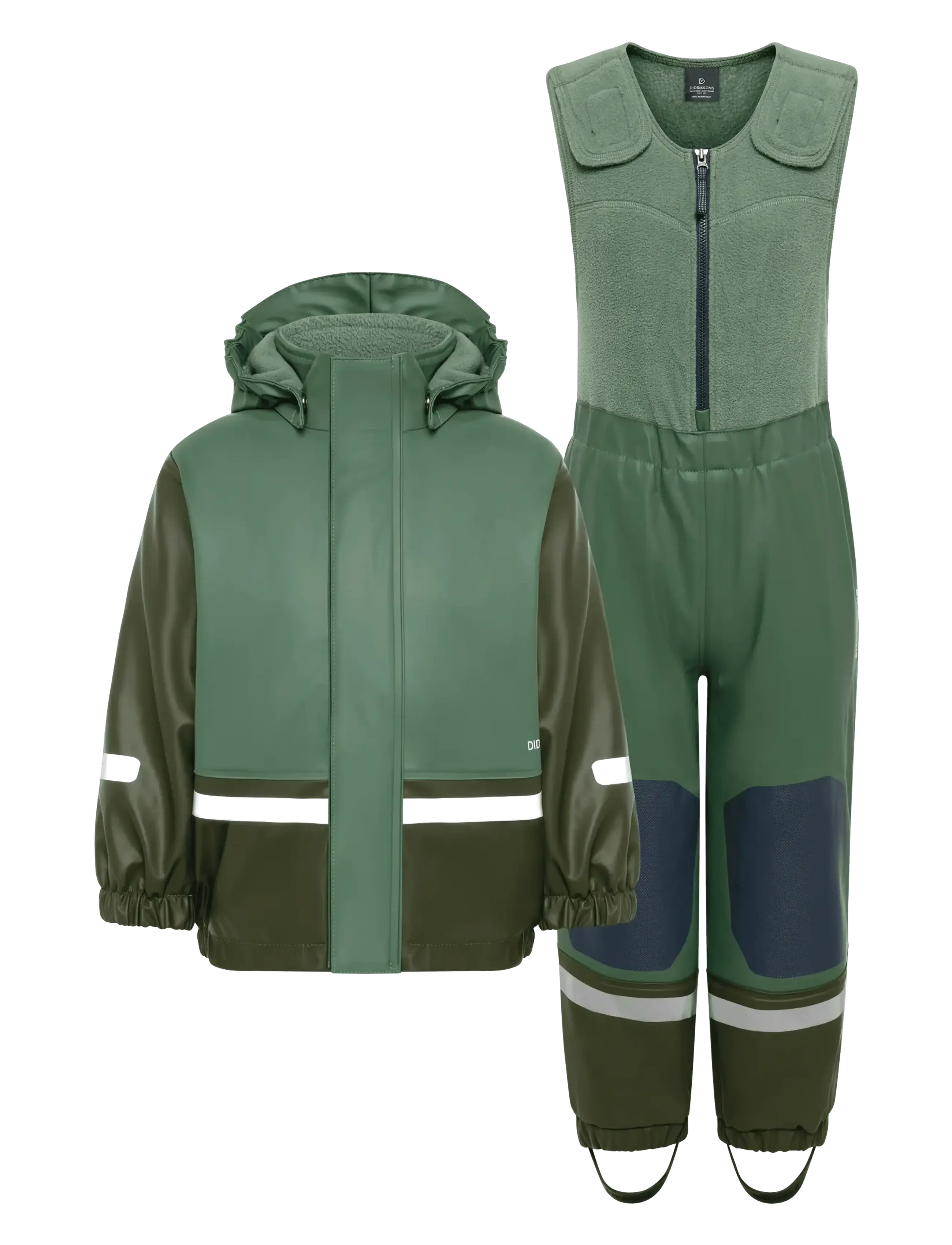 DIDRIKSONS Boardman Kinder' Set Galon Grün - 92 - Kinder