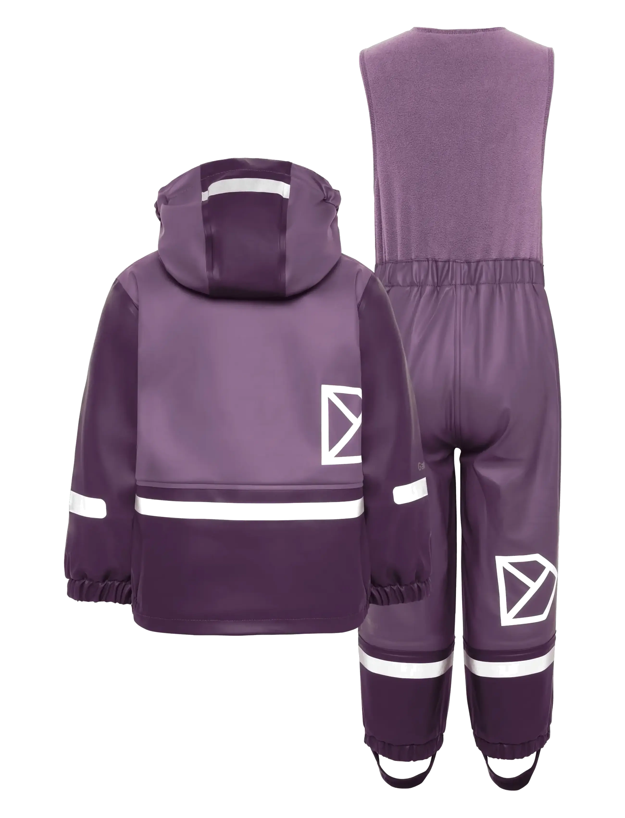 Didriksons - Boardman Kids' Set Galon® - outdoor - eggplant - 2