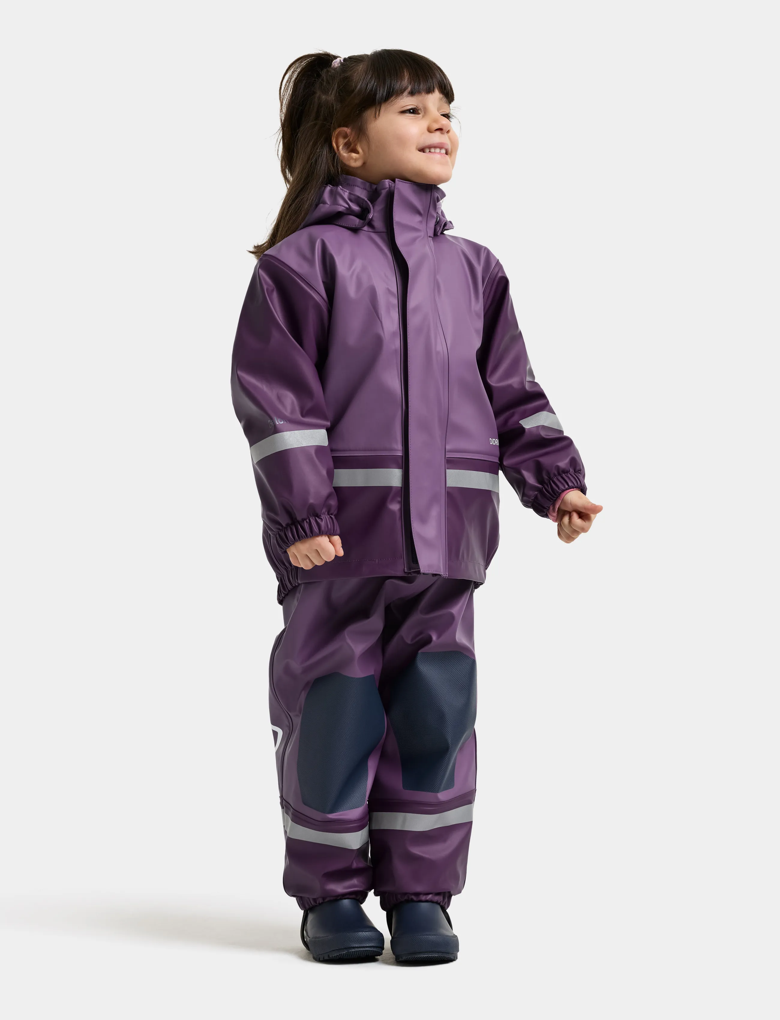 Didriksons Boardman Kids' Set Galon , 80, Purple, Regntøj > Regntøjssæt, Børn