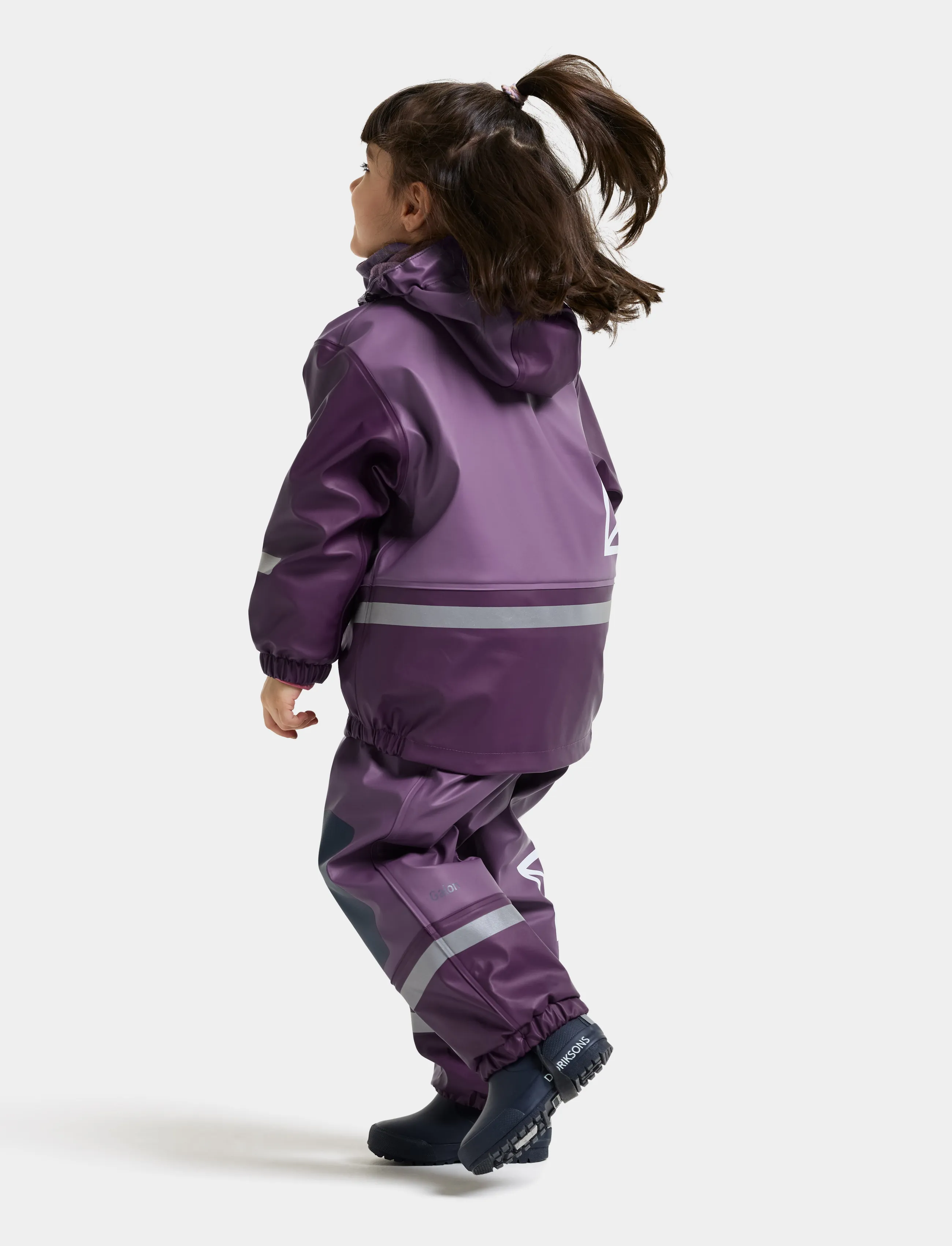 Didriksons - Boardman Kids' Set Galon® - outdoor - eggplant - 5