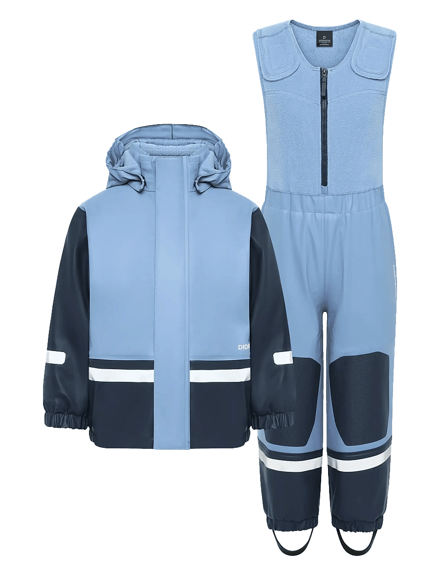 Didriksons - Boardman Kids' Set Galon® - outdoor - winter blue - 1