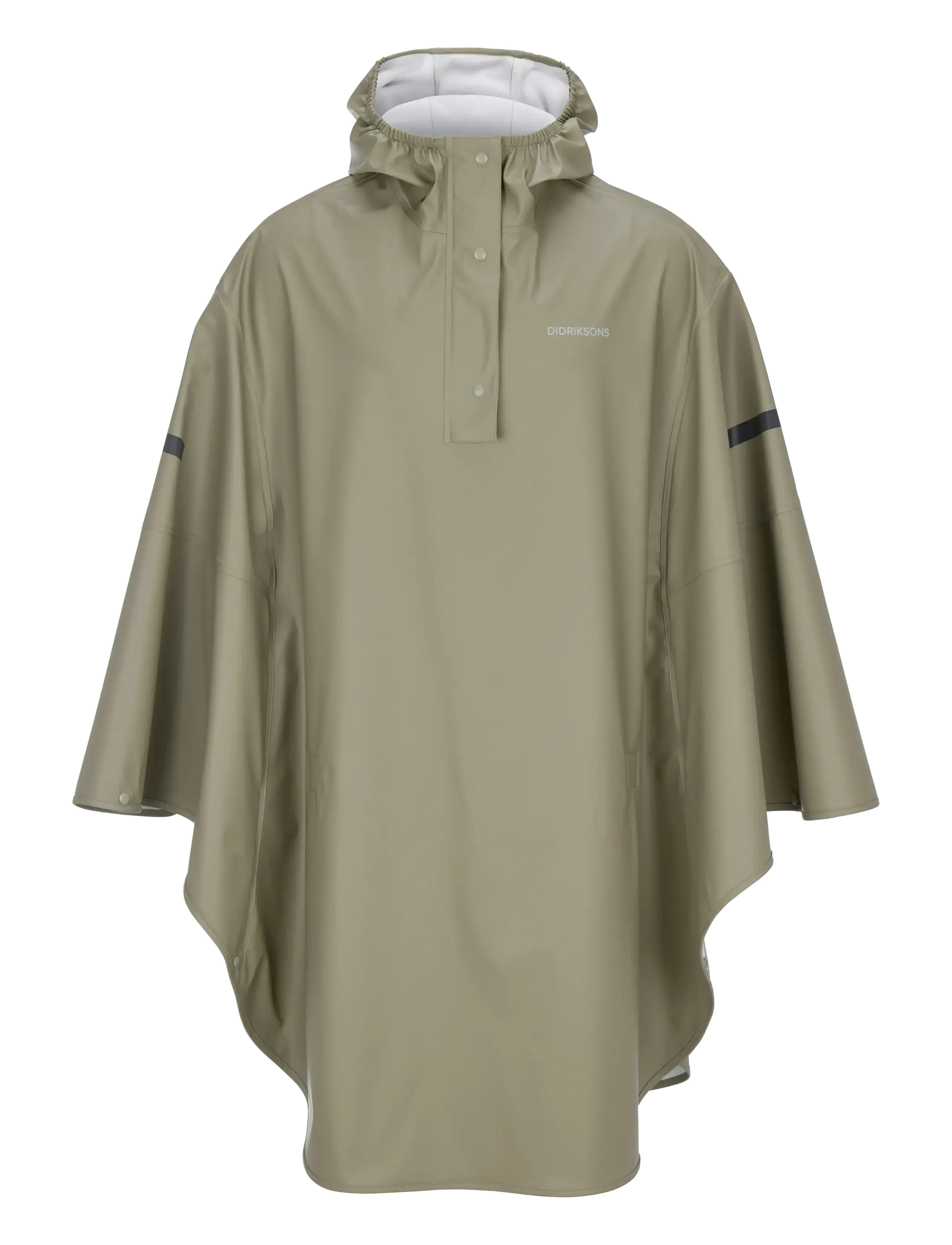 Didriksons ALTO USX PONCHO - Regnkläder - MISTEL GREEN / khaki/green