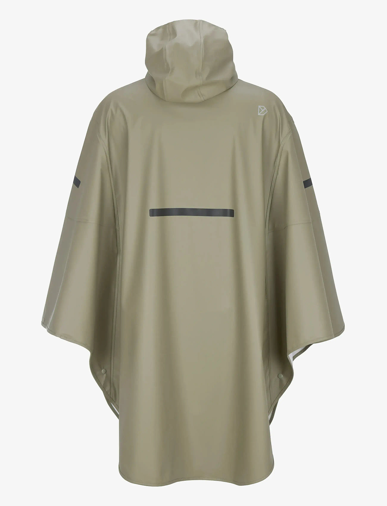 Didriksons - ALTO USX PONCHO - regnjakker - mistel green - 2