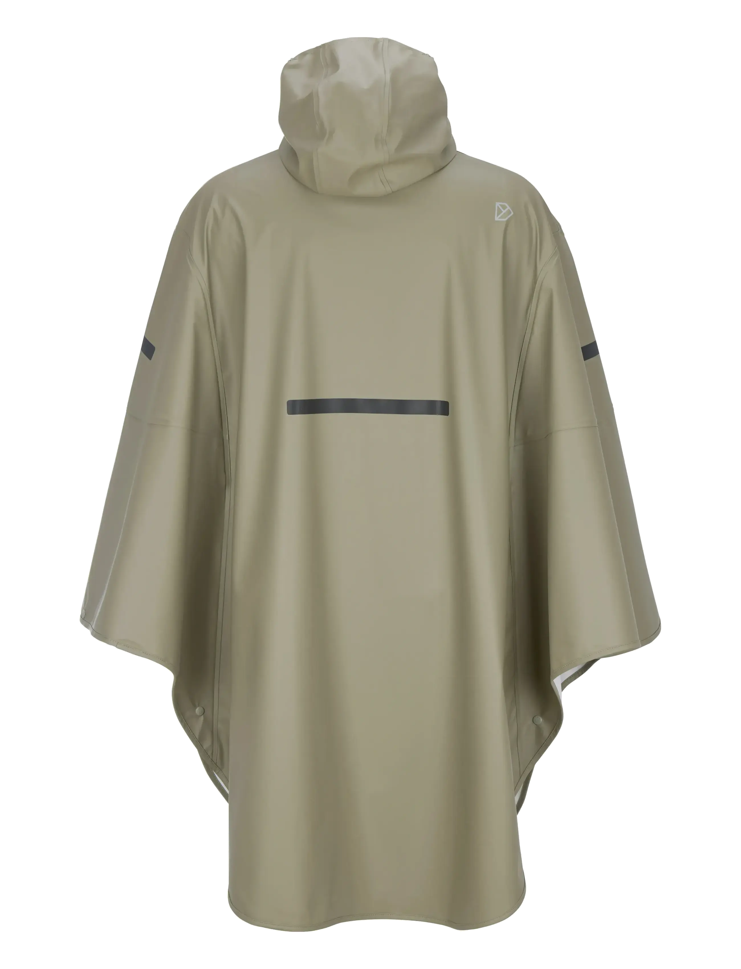 Didriksons - ALTO USX PONCHO - regnjackor - mistel green - 2
