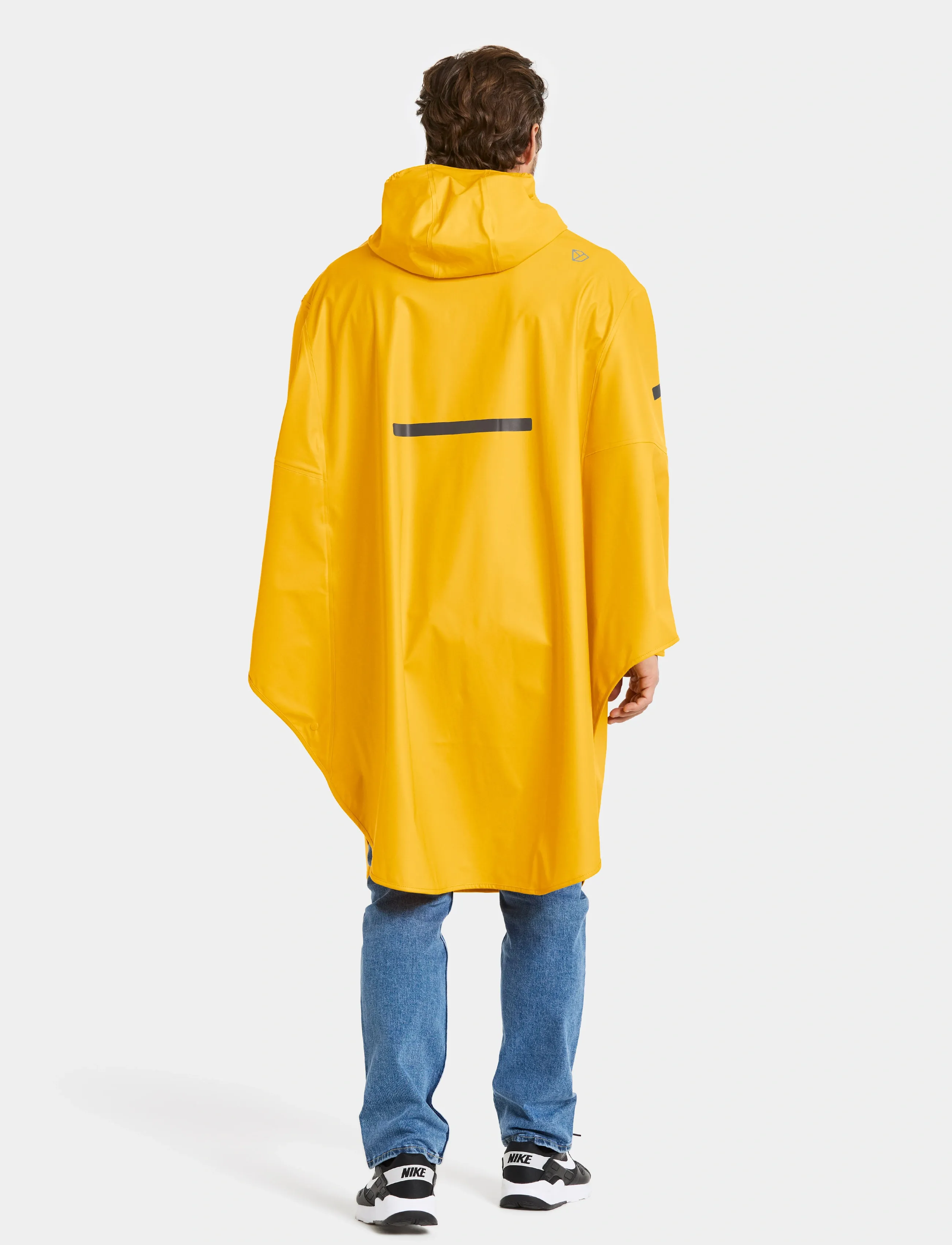 Didriksons - ALTO USX PONCHO - regnjakker - oat yellow - 5