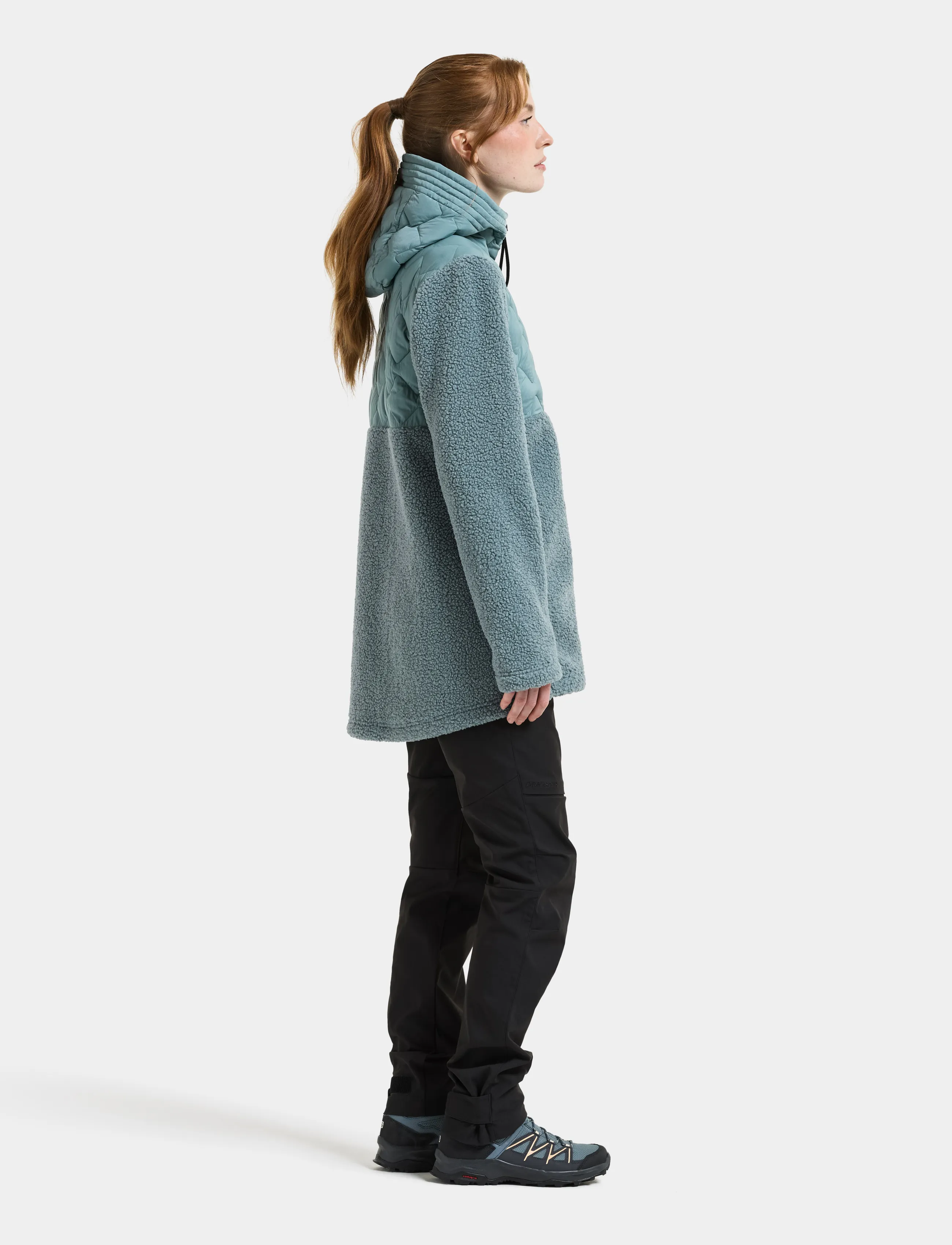 Didriksons - Bibi Full-Zip - oberteile - factory blue - 3
