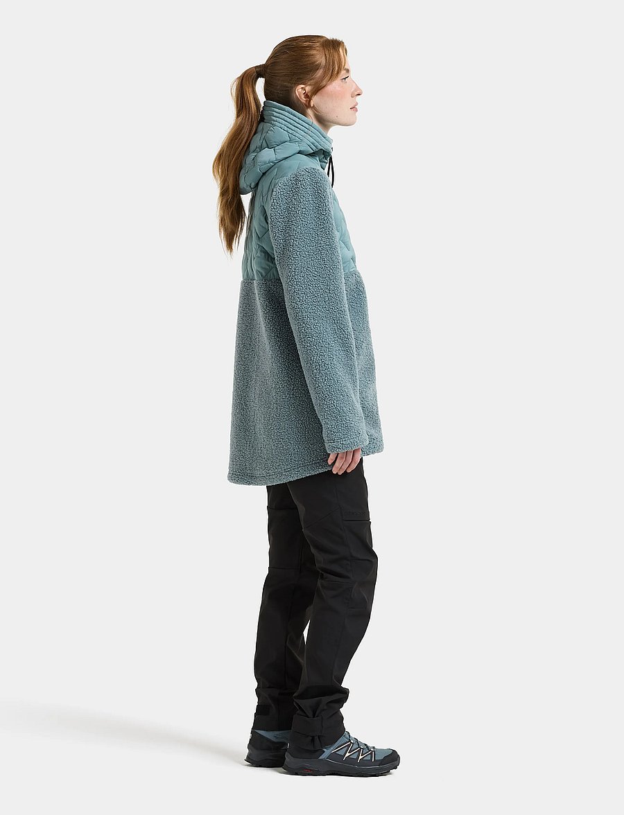 Didriksons - Bibi Full-Zip - oberteile - factory blue - 3