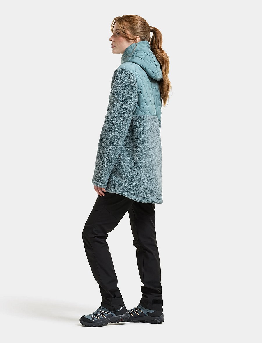 Didriksons - Bibi Full-Zip - oberteile - factory blue - 5