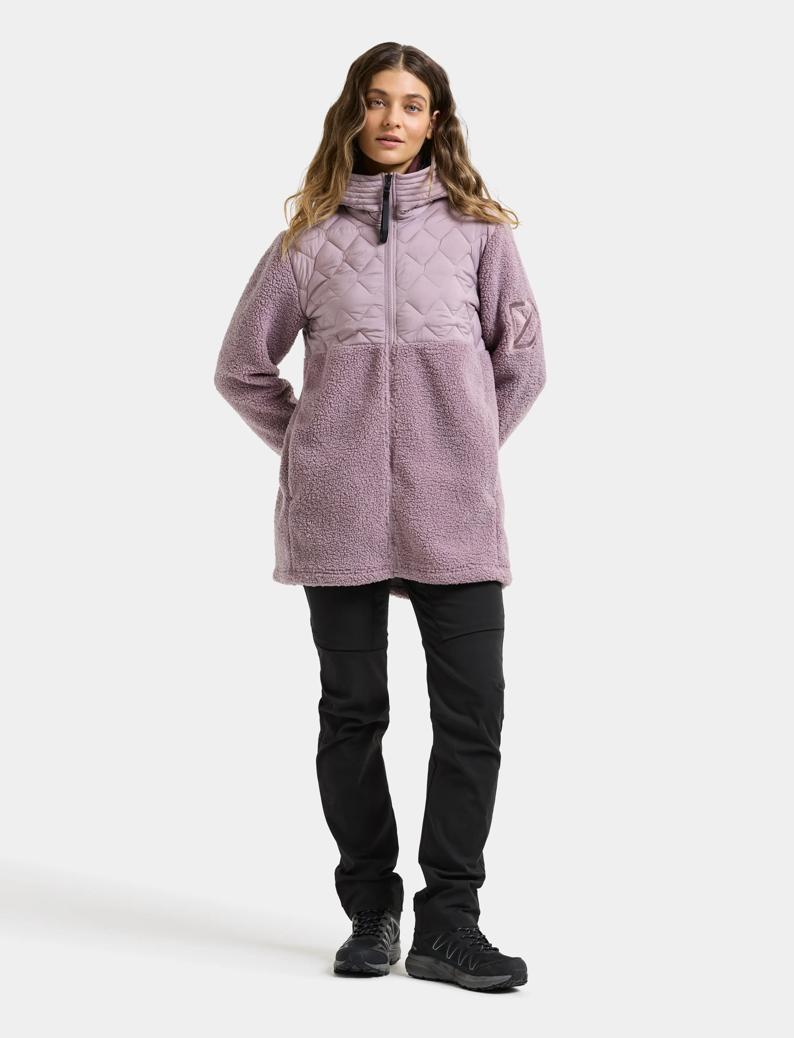 Didriksons - Bibi Full-Zip - oberteile - lilac haze - 3