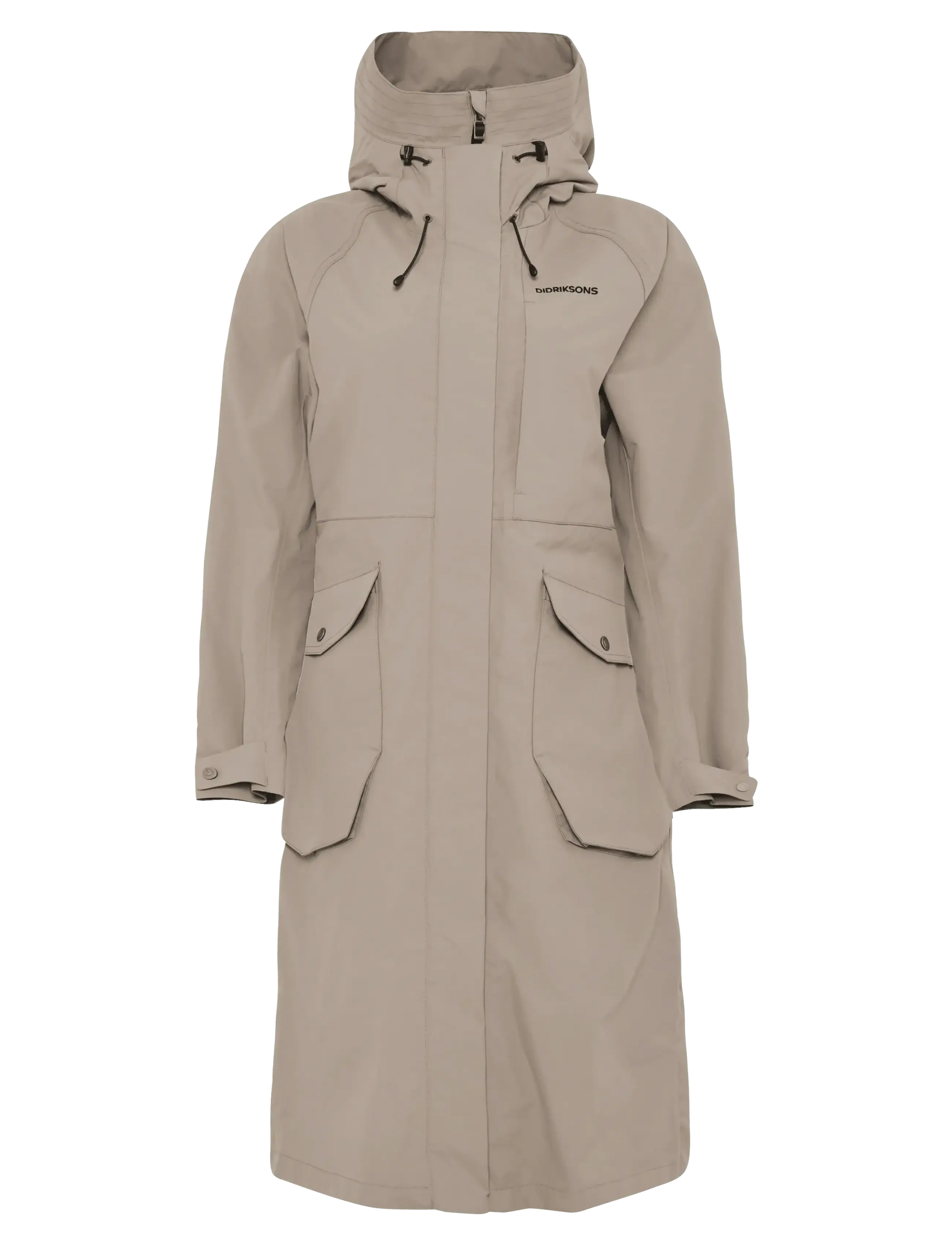 DIDRIKSONS Louise Parka Long Braun - 44 - Damen