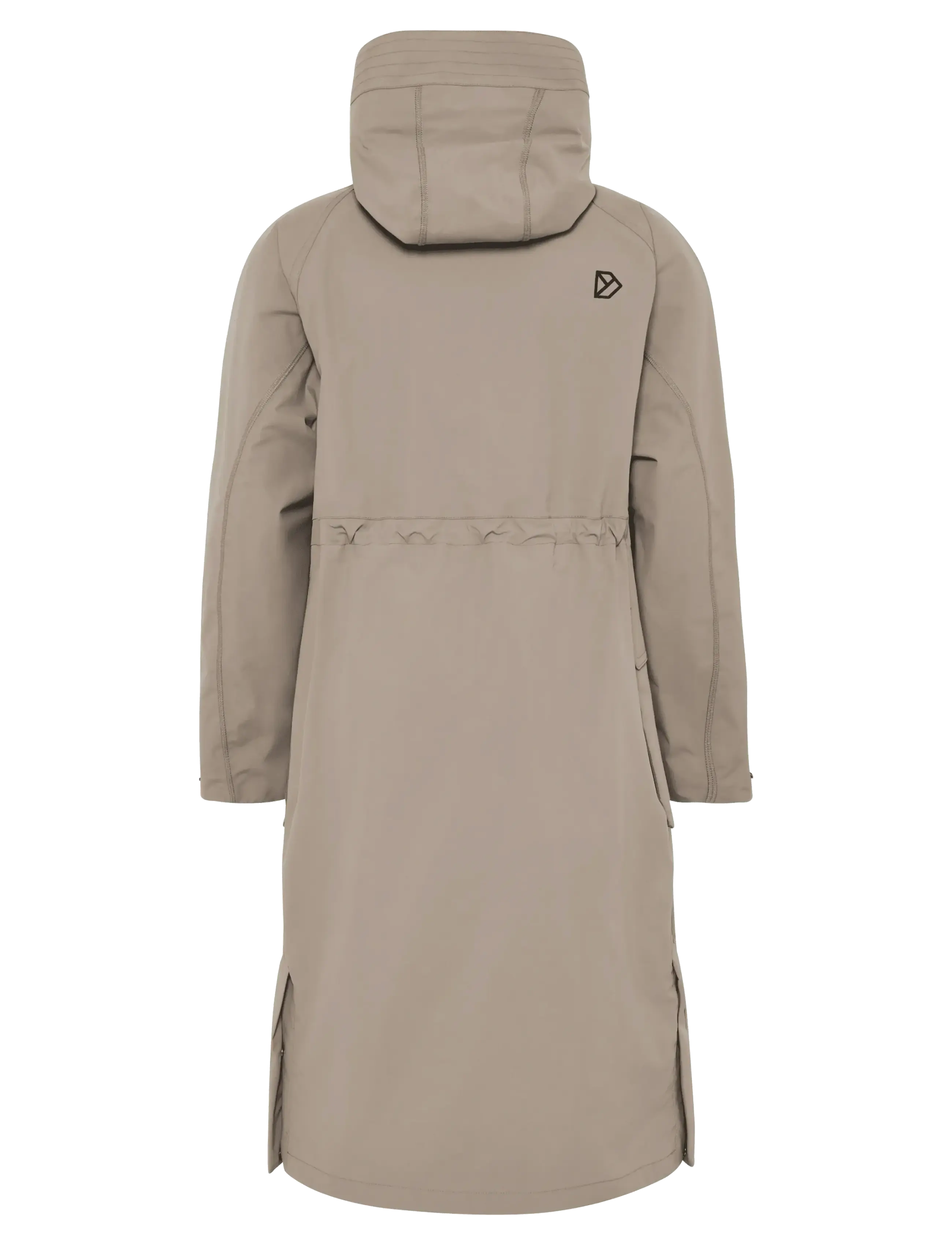 Didriksons - Louise Parka Long - jacken - ash brown - 2