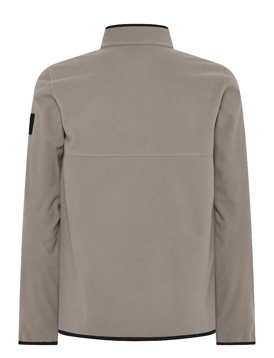 Didriksons - Hans Windproof Full-Zip - fleece og mellemlag - ash brown - 2