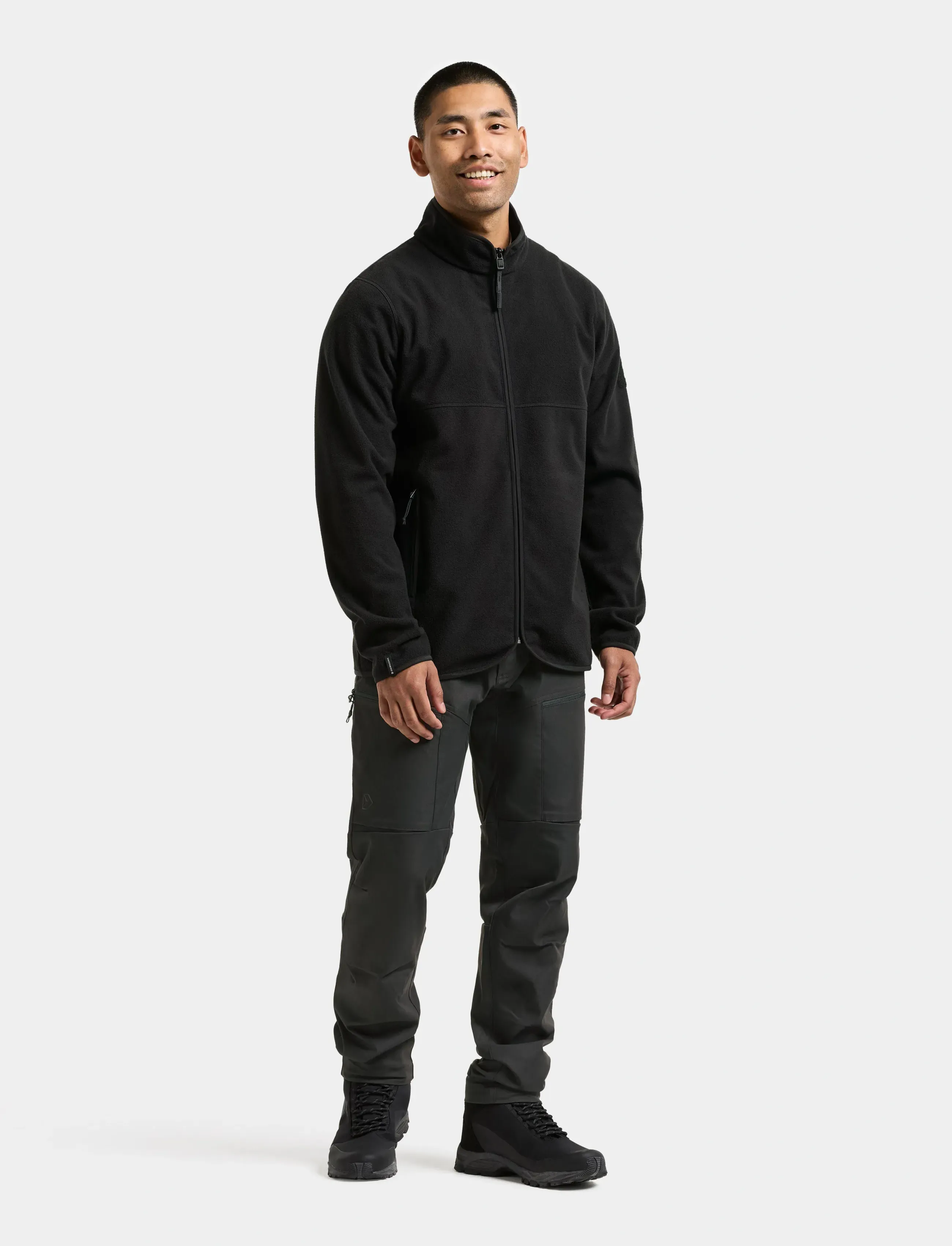 Didriksons - Hans Windproof Full-Zip - black - 3