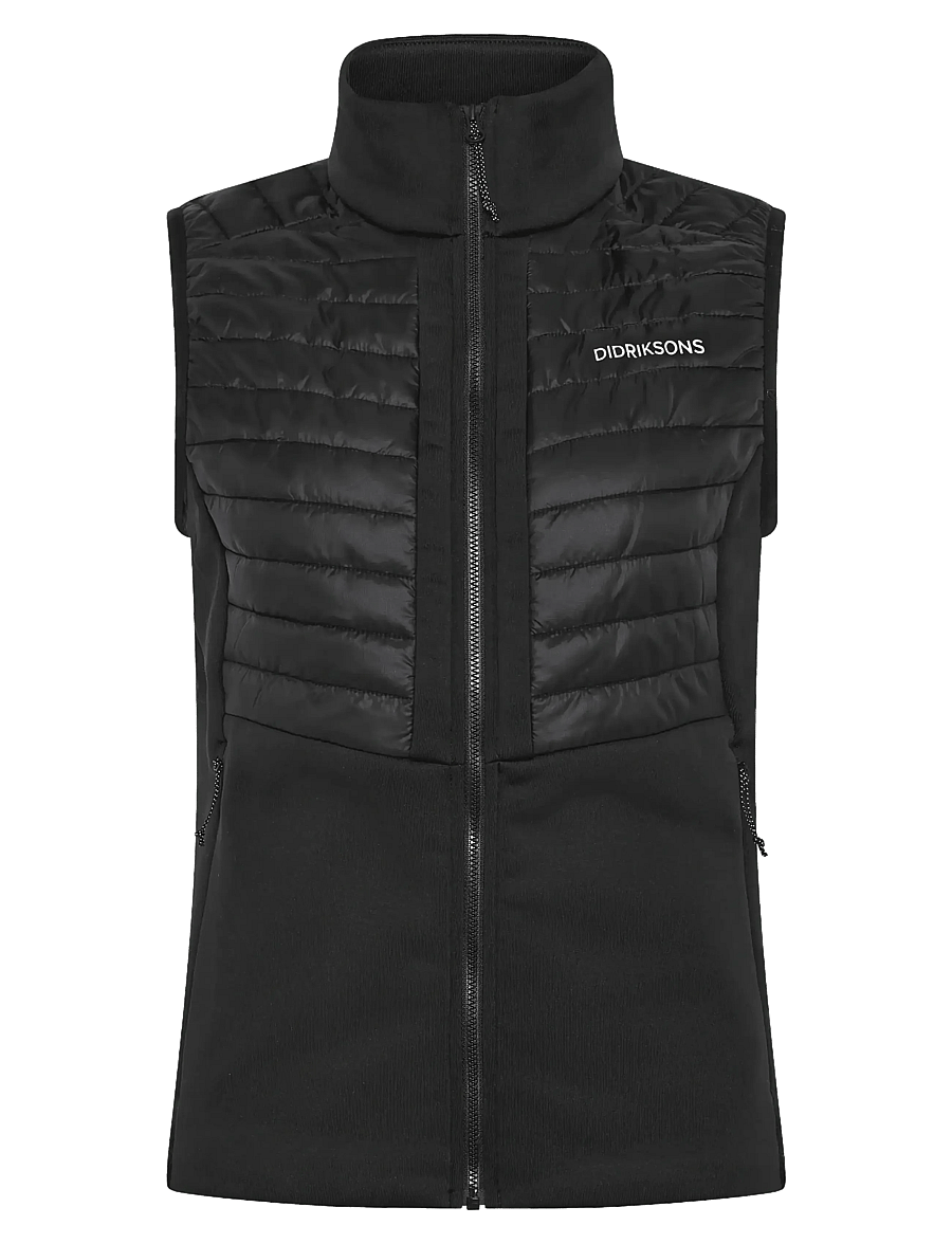 Didriksons - Annema Vest - outdoor - black - 1