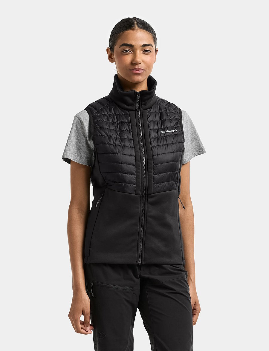 Didriksons - Annema Vest - outdoor - black - 0