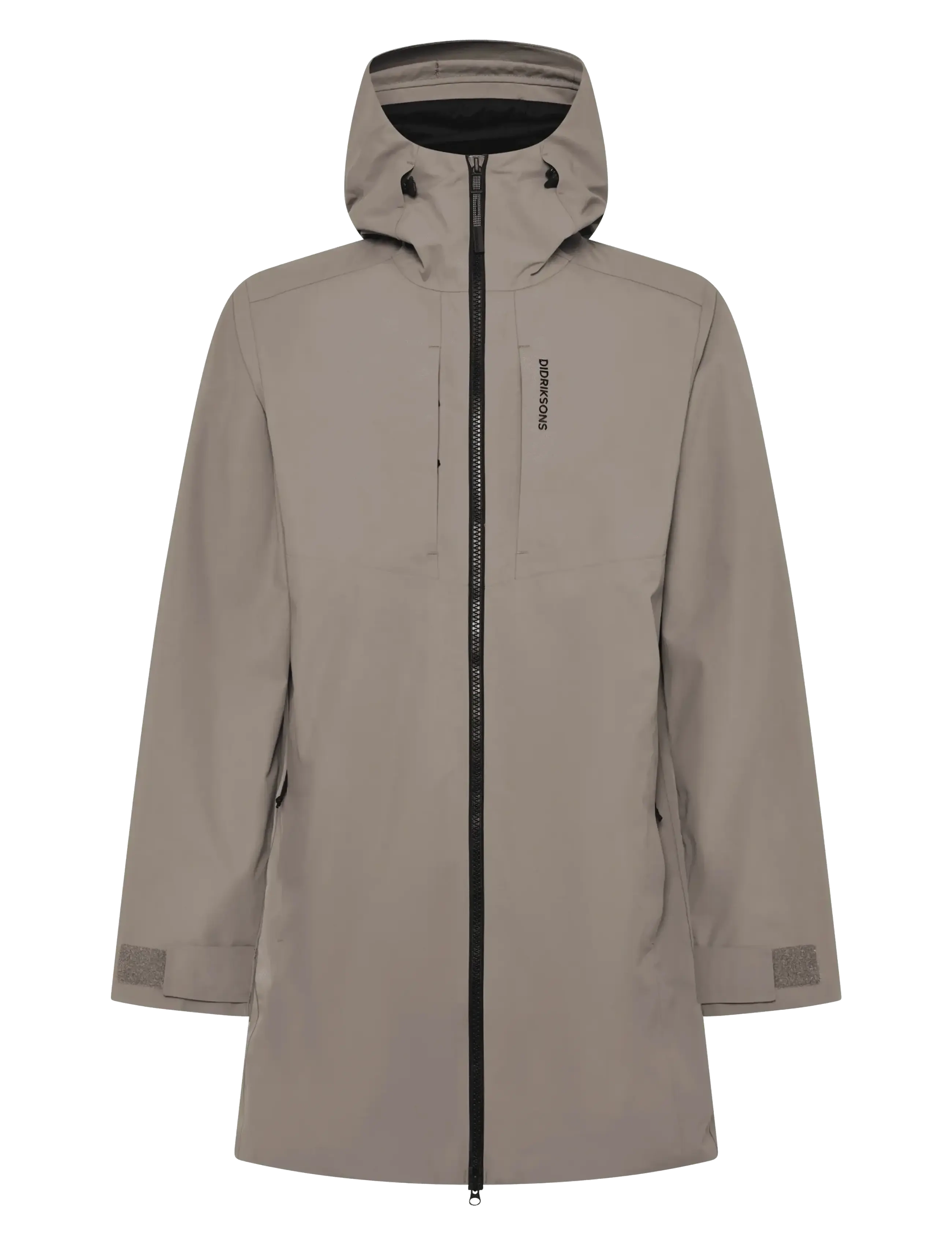 Didriksons - Sören Parka - parkasjackor - ash brown - 1