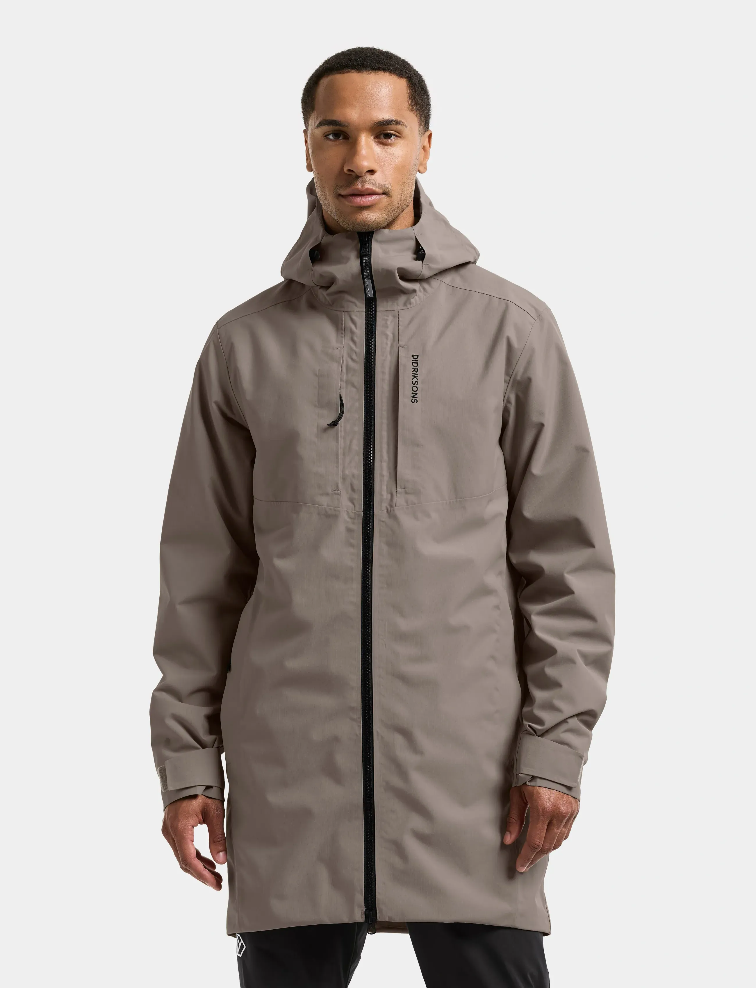 Didriksons Sören Parka, L, Sport Jackets, Braun - Parkas, Männerswear