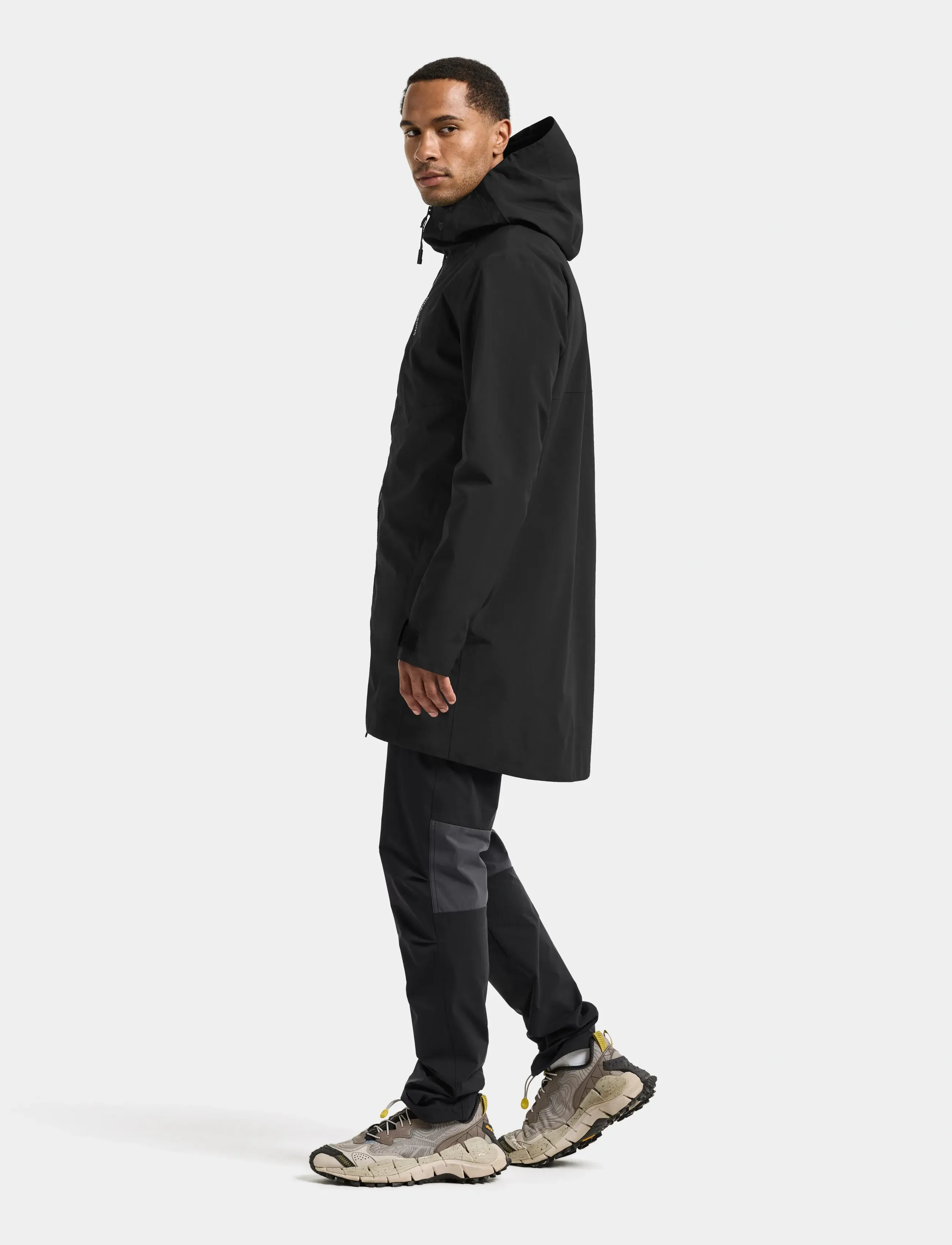 Didriksons - Sören Parka - parkasjackor - black - 5